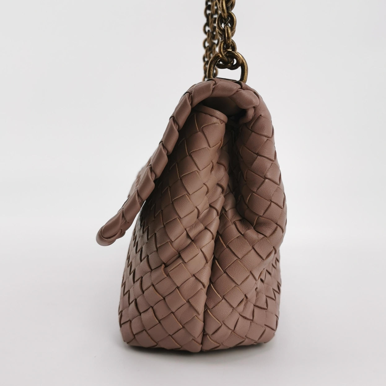Bottega Veneta - Olympia - Leather - Pink - (small)