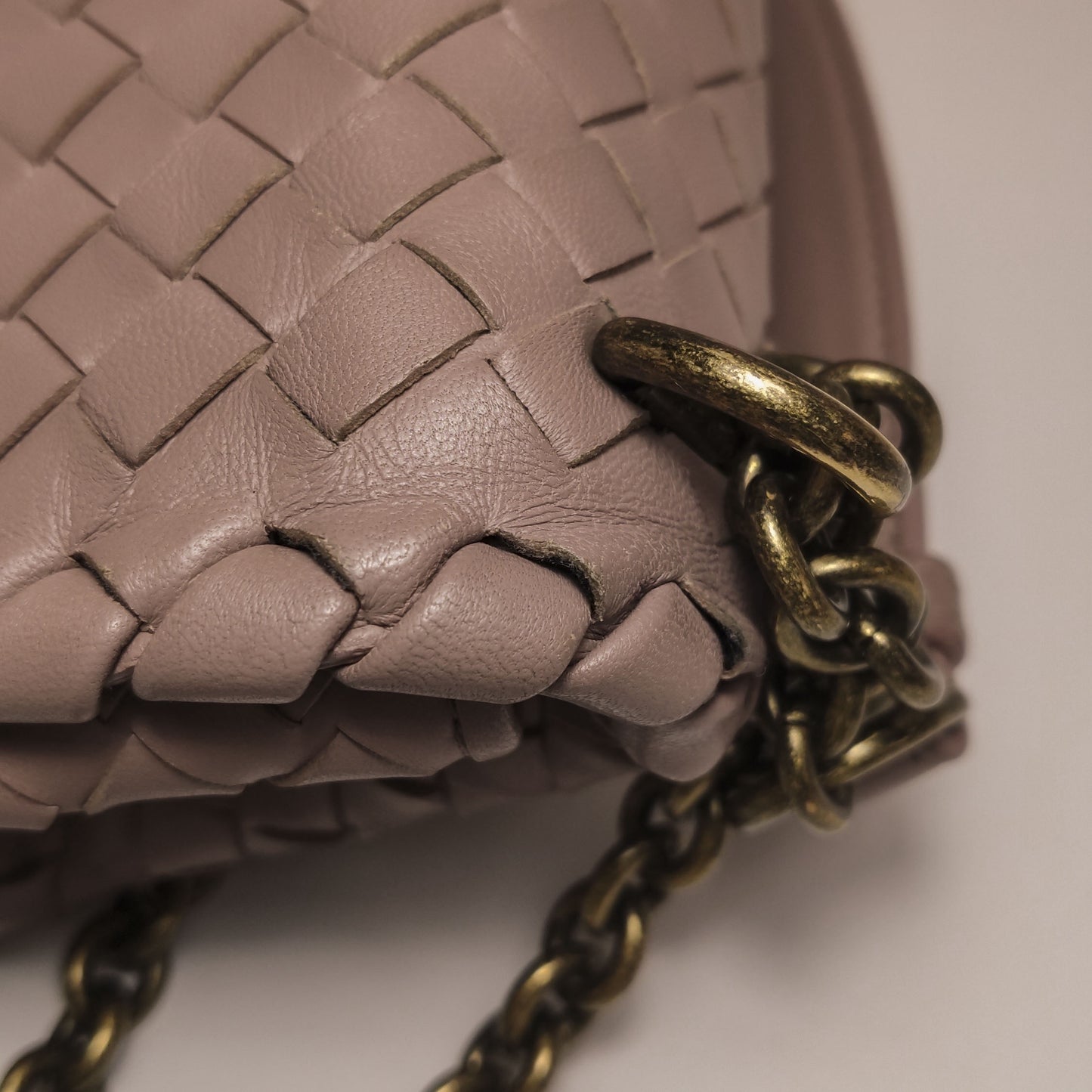 Bottega Veneta - Olympia - Leather - Pink - (small)