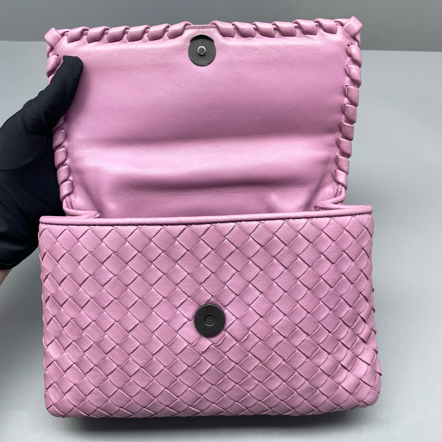Bottega Veneta - Olympia - Leather - Purple - (mini)