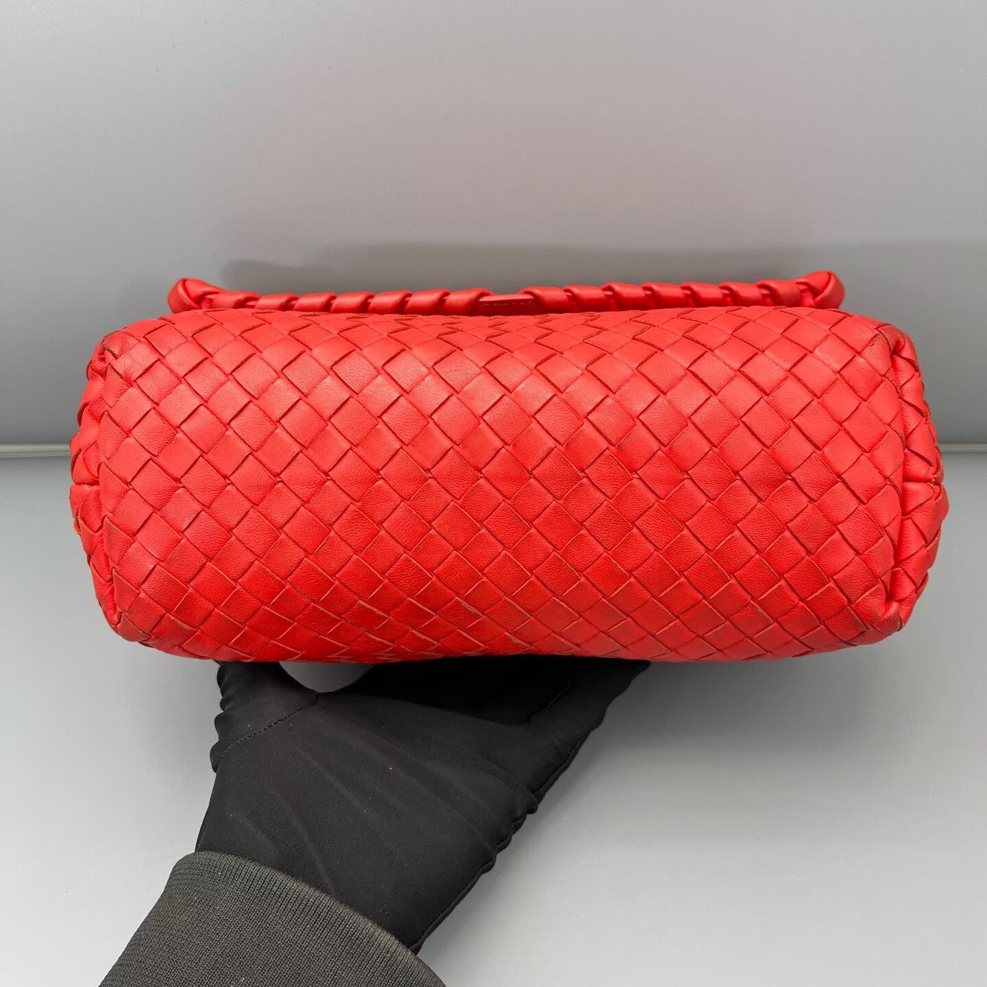 Bottega Veneta - Olympia - Leather - Red - (medium)