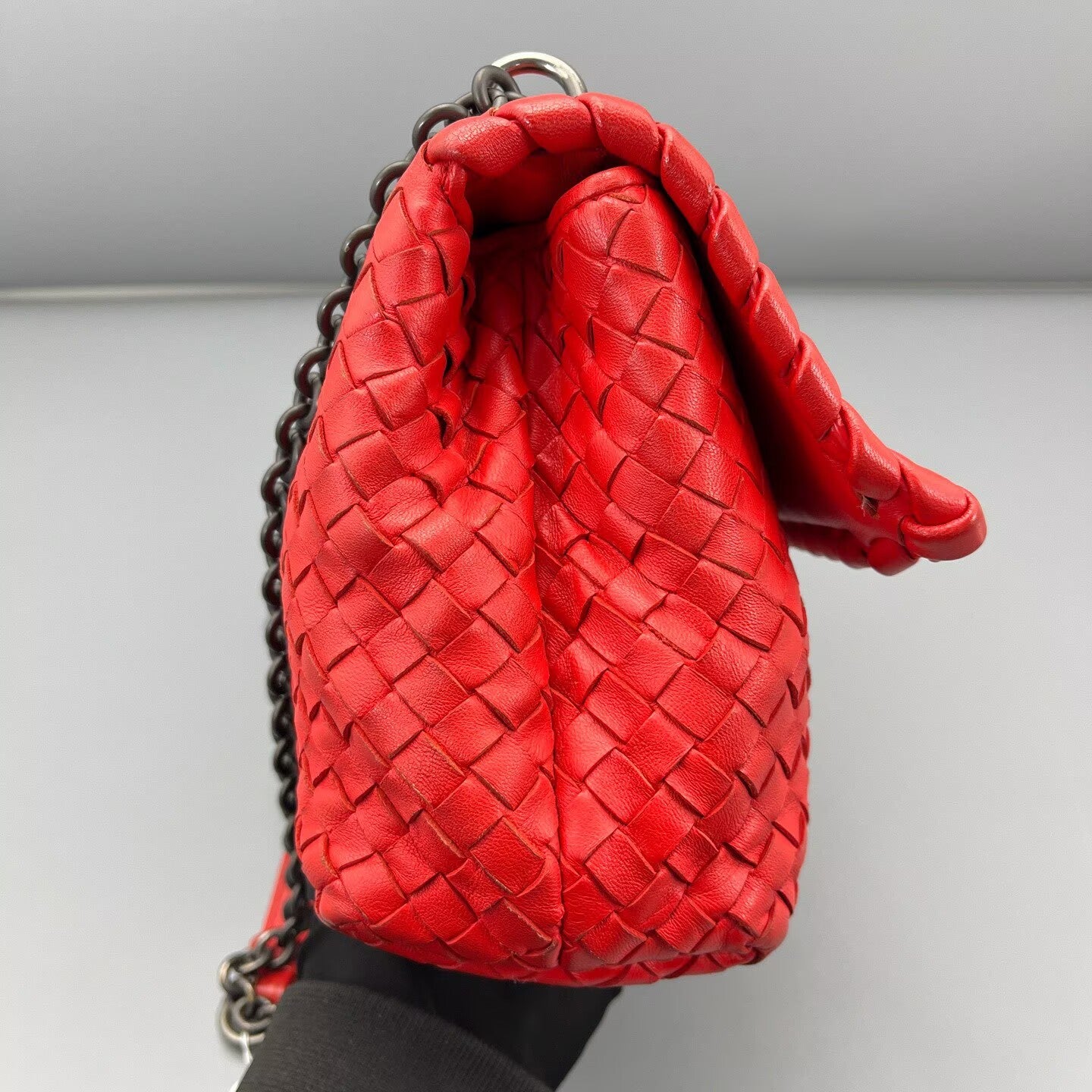 Bottega Veneta - Olympia - Leather - Red - (medium)