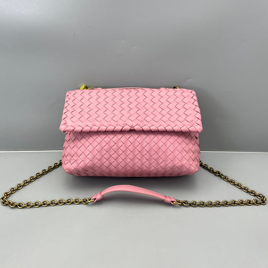 Bottega Veneta - Olympia - Nappa leather - Pink - (mini)
