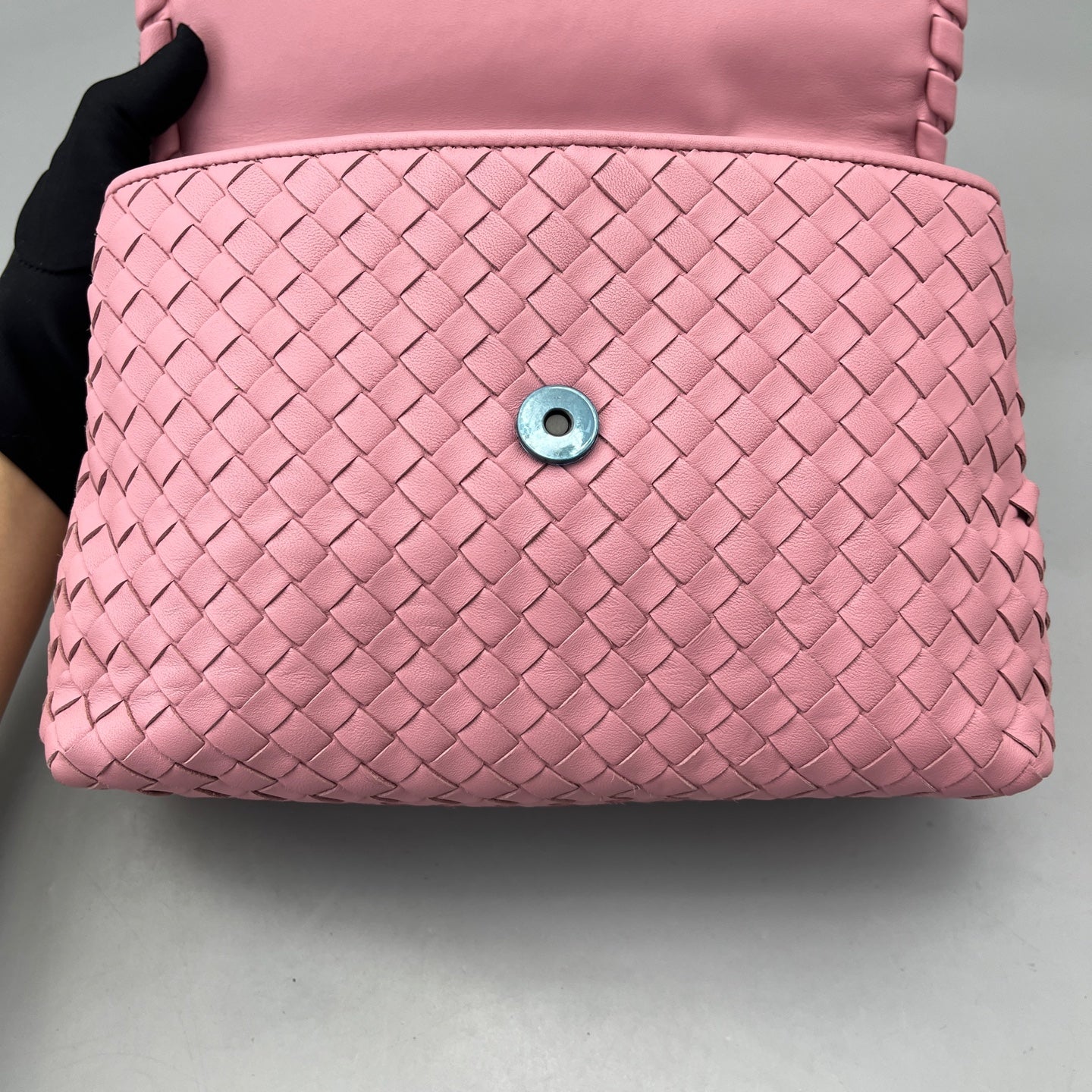 Bottega Veneta - Olympia - Nappa leather - Pink - (mini)