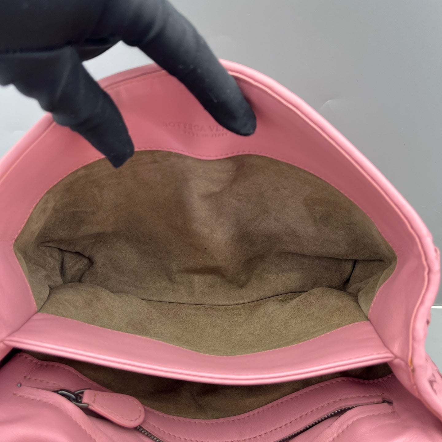Bottega Veneta - Olympia - Nappa leather - Pink - (mini)