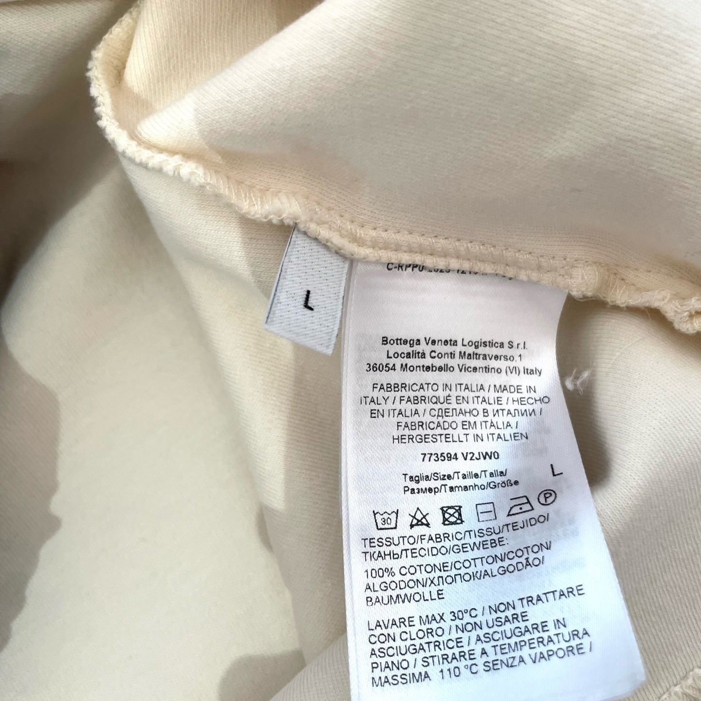Bottega Veneta - Other - Cotton - Beige - (L)