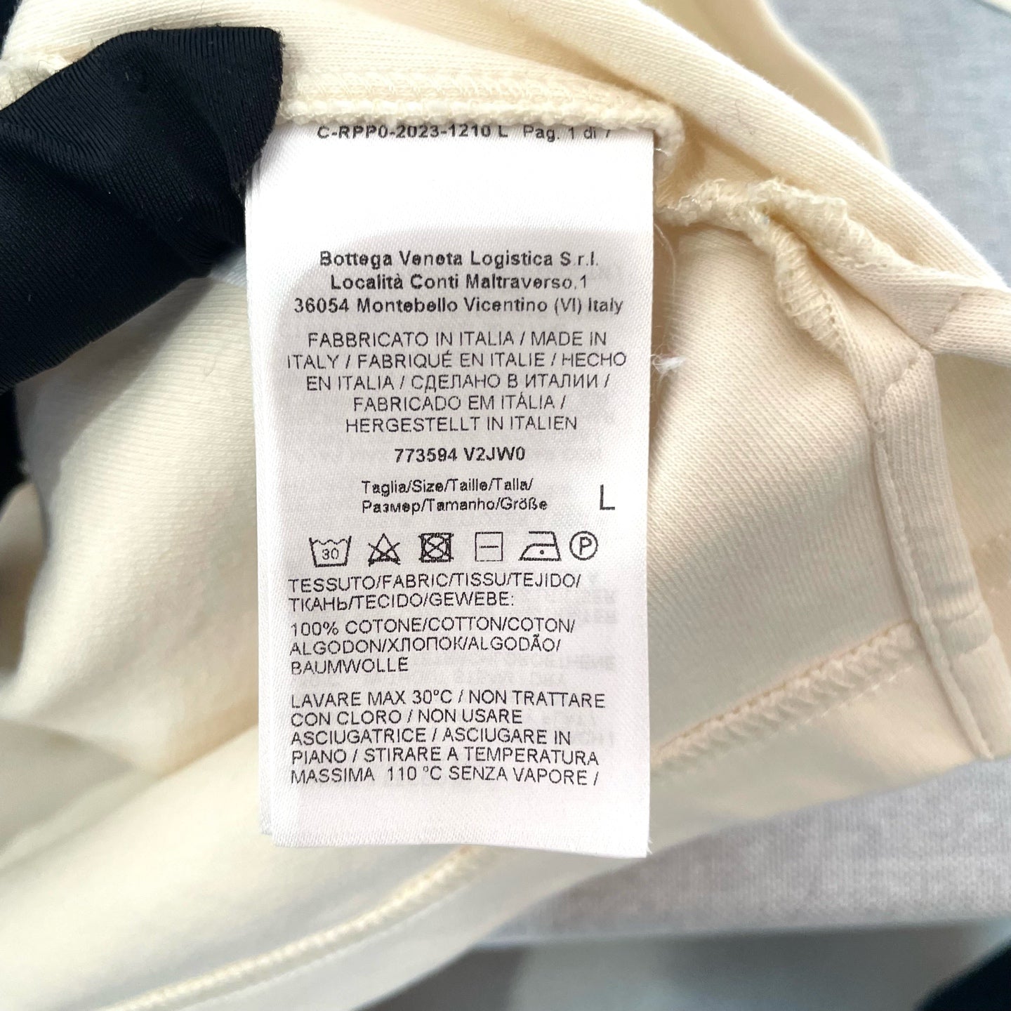Bottega Veneta - Other - Cotton - Beige - (L)