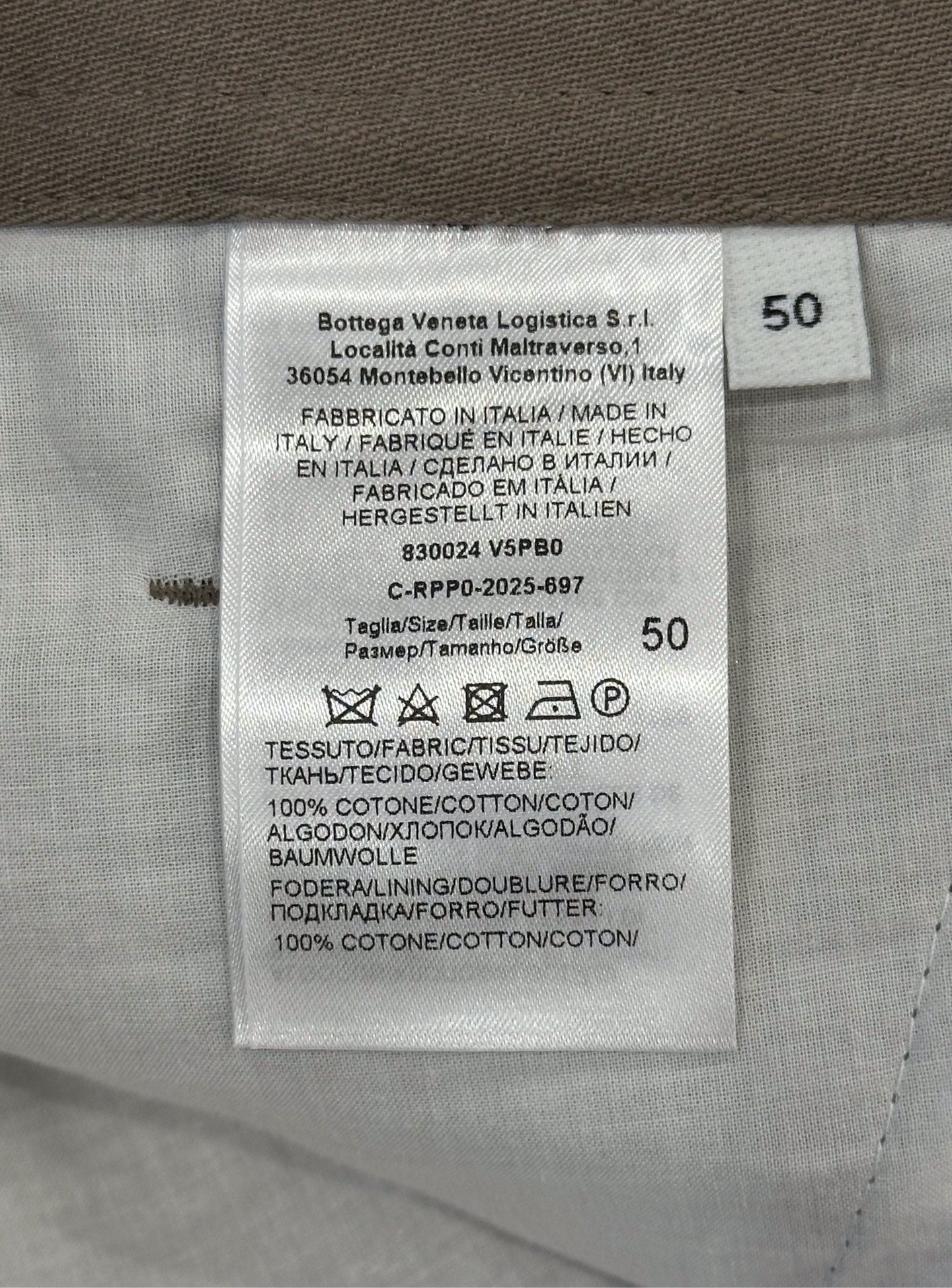 Bottega Veneta - Other - Cotton - Brown - (50)