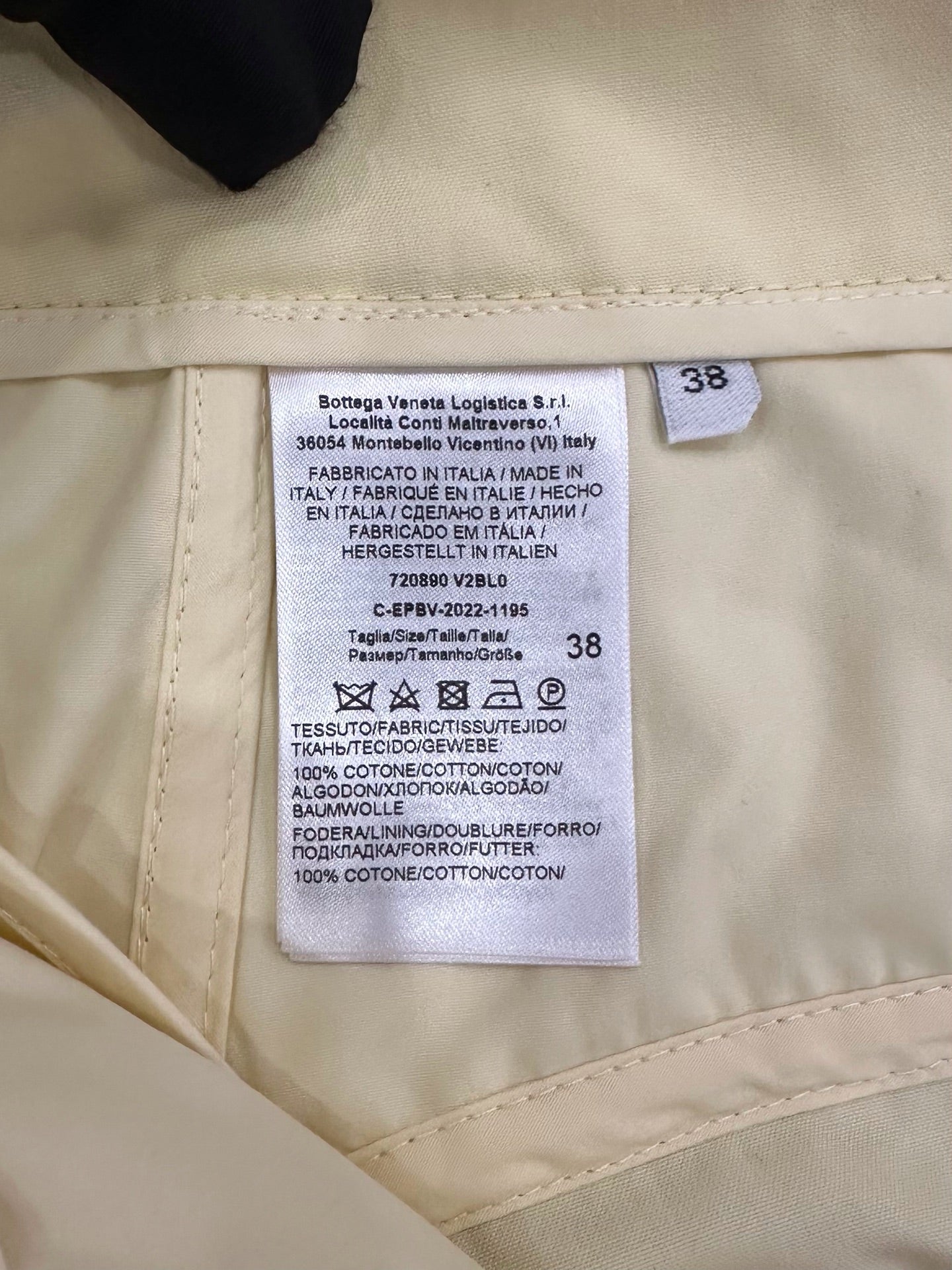 Bottega Veneta - Other - Cotton - Yellow - (38)