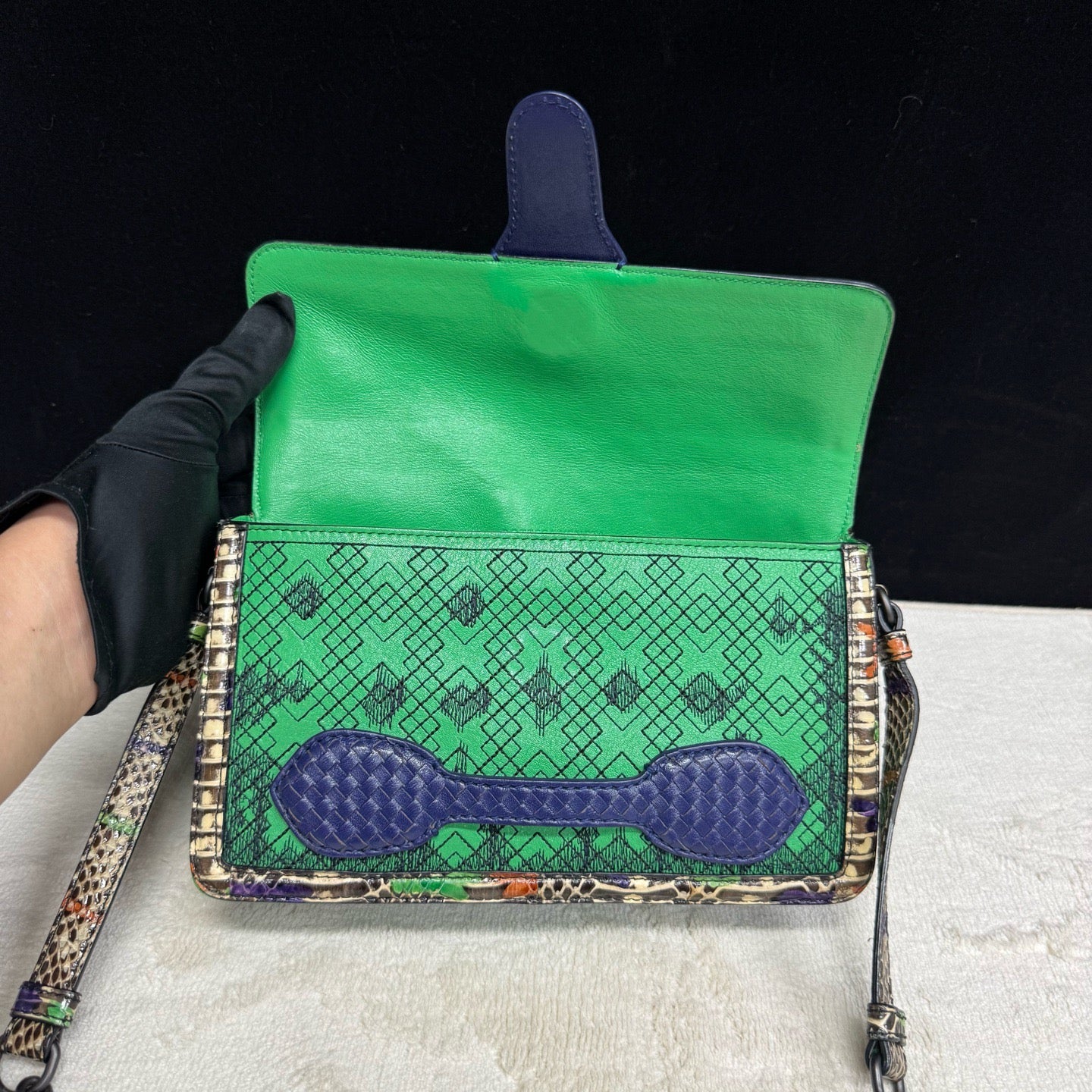 Bottega Veneta - Other - Exotic leathers - Python - Multicolour - (mini)