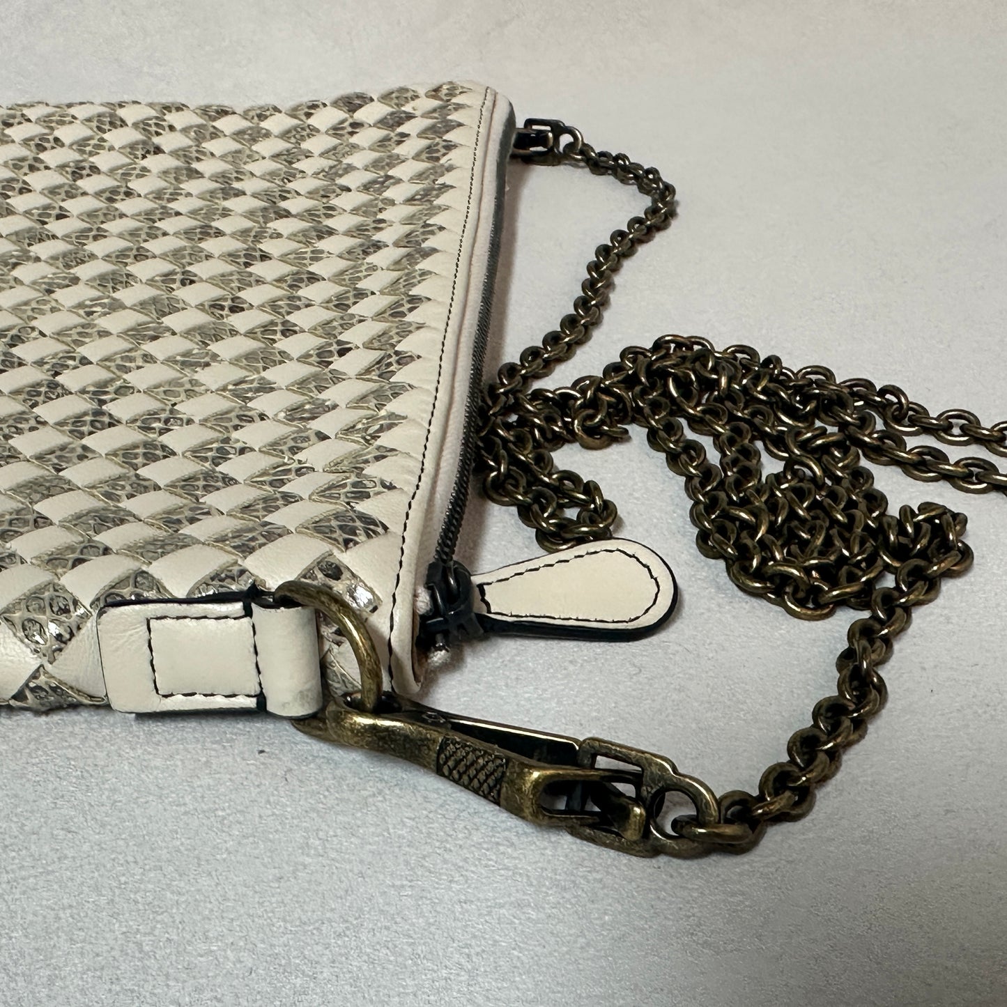 Bottega Veneta - Other - Exotic leathers - Python - White - (mini)