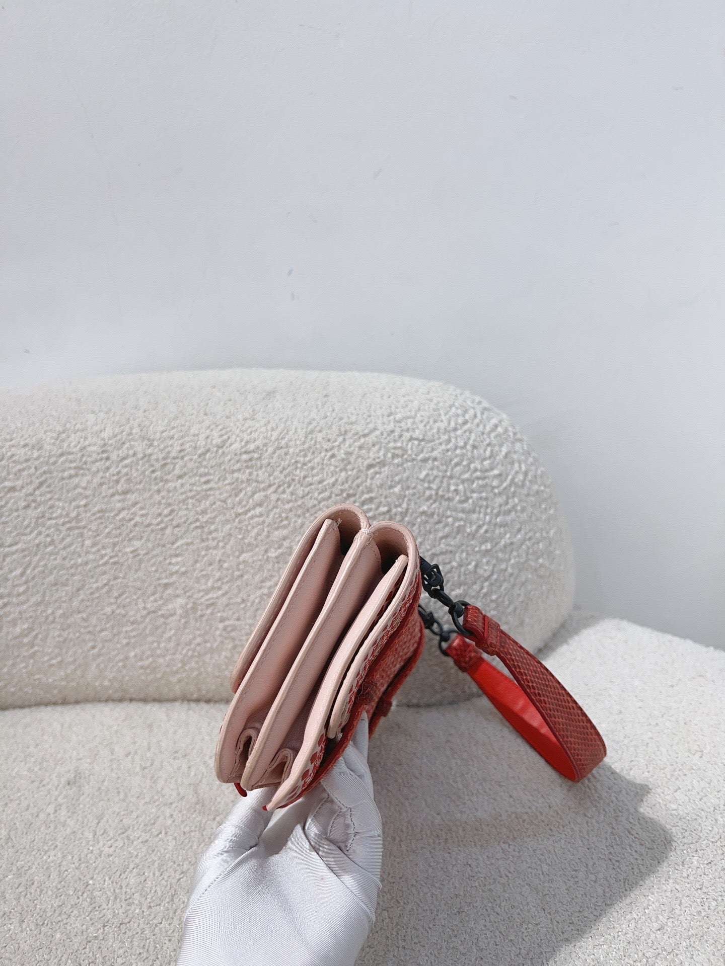 Bottega Veneta - Other - Exotic leathers - Water snake - Red - (mini)