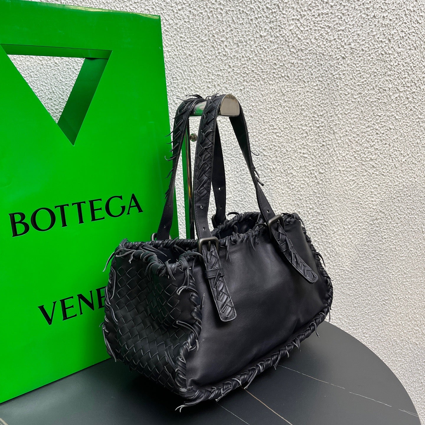 Bottega Veneta - Other - Leather - Black - (medium)