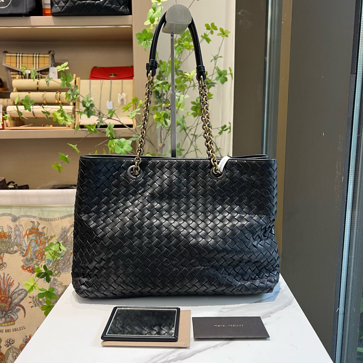 Bottega Veneta - Other - Leather - Black - (medium)