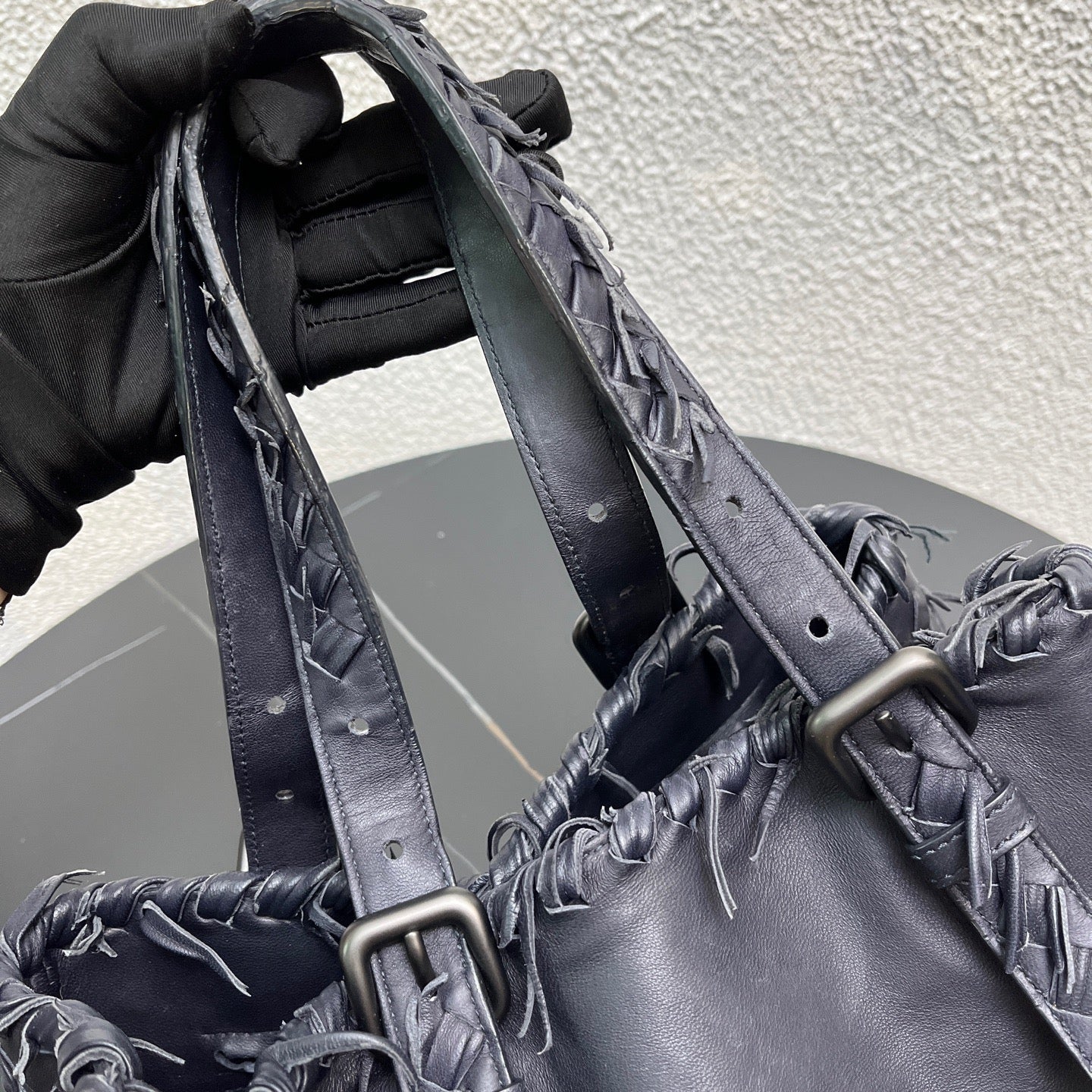 Bottega Veneta - Other - Leather - Black - (medium)