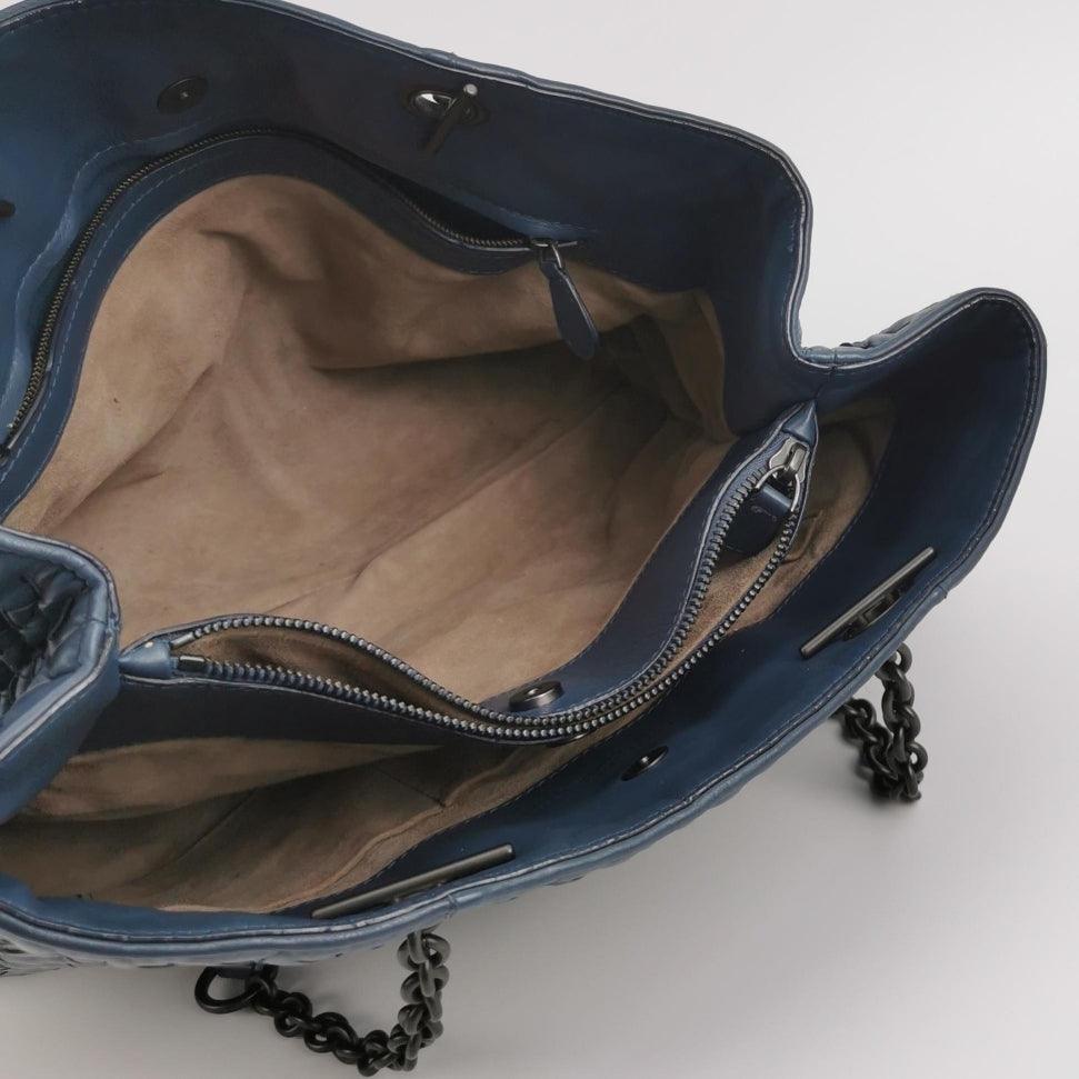 Bottega Veneta - Other - Leather - Blue - (large)