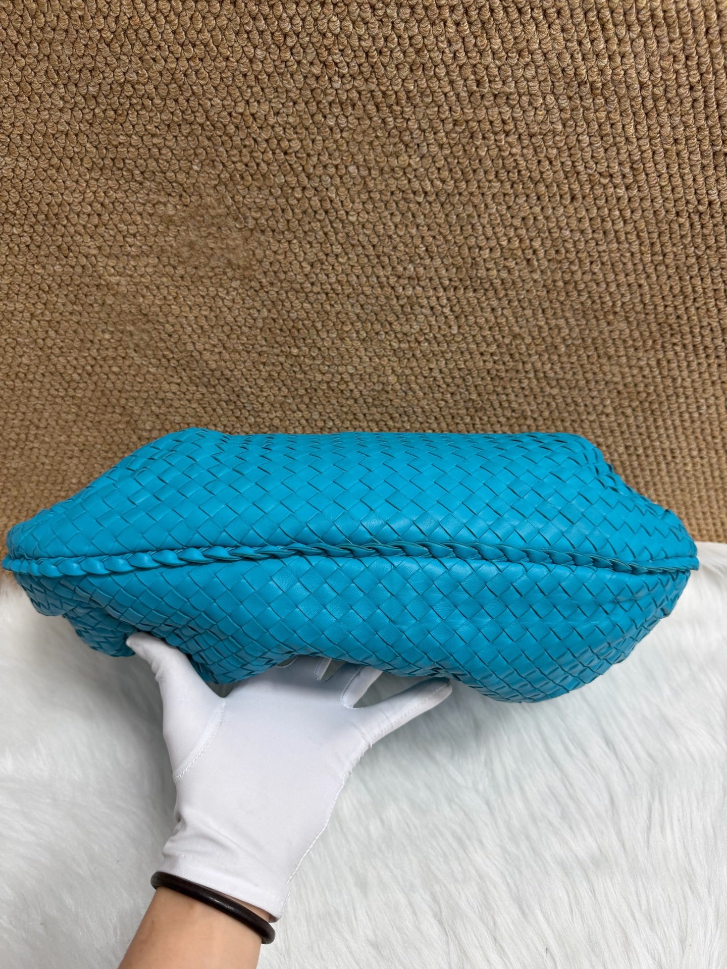 Bottega Veneta - Other - Leather - Blue - (large)