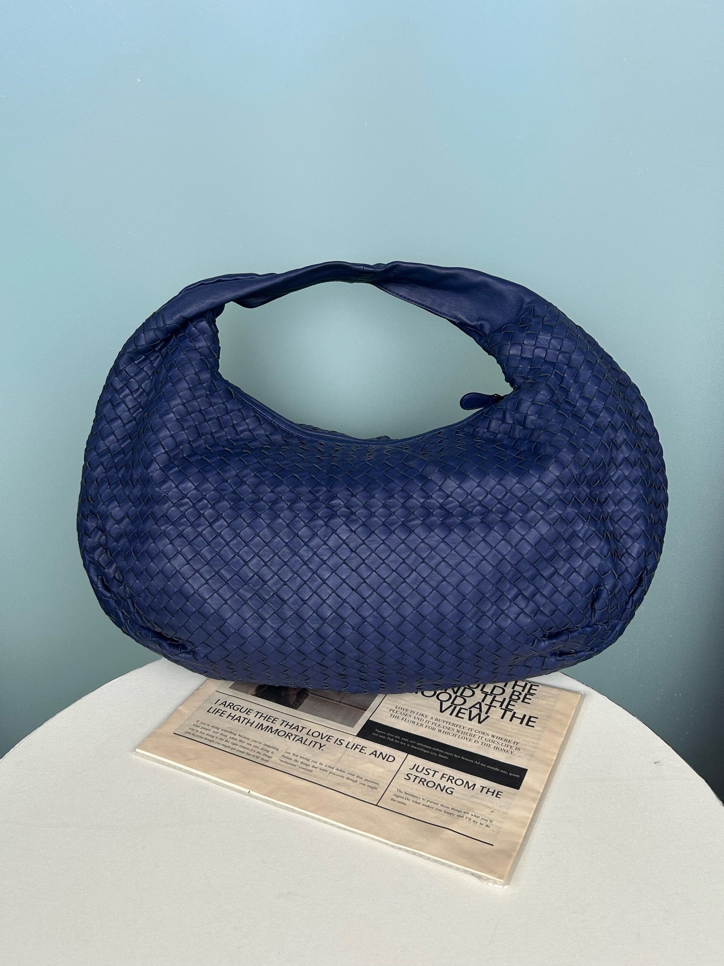 Bottega Veneta - Other - Leather - Blue - (medium)