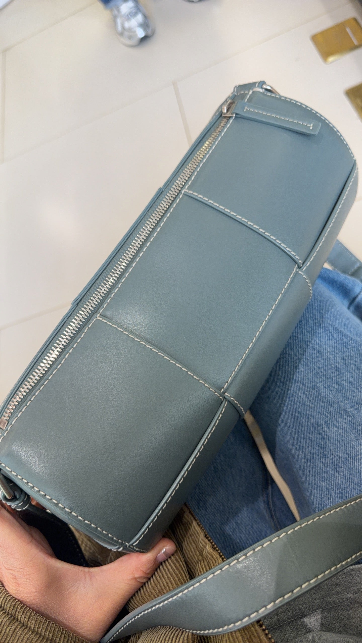 Bottega Veneta - Other - Leather - Blue - (medium)
