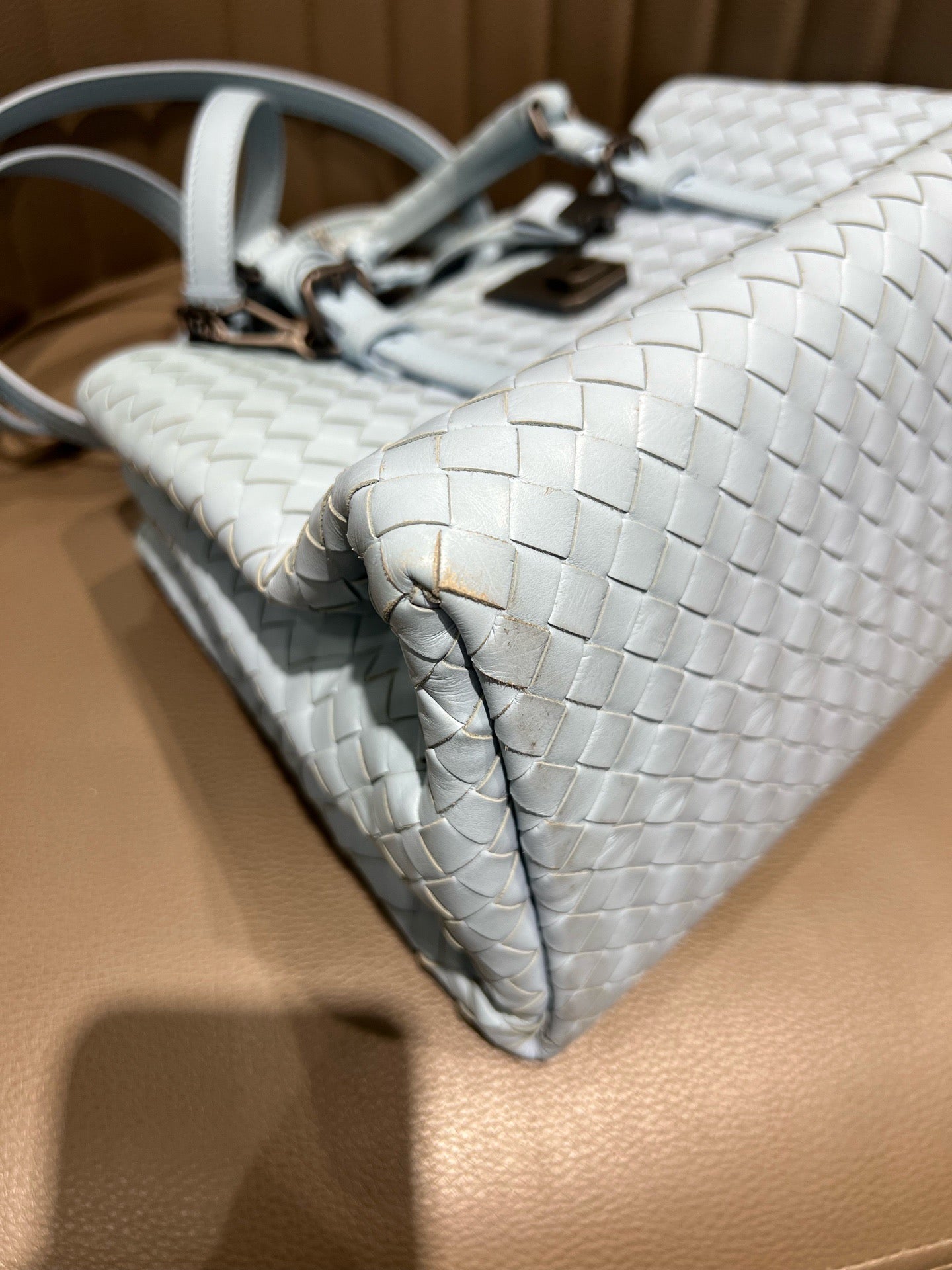 Bottega Veneta - Other - Leather - Blue - (medium)