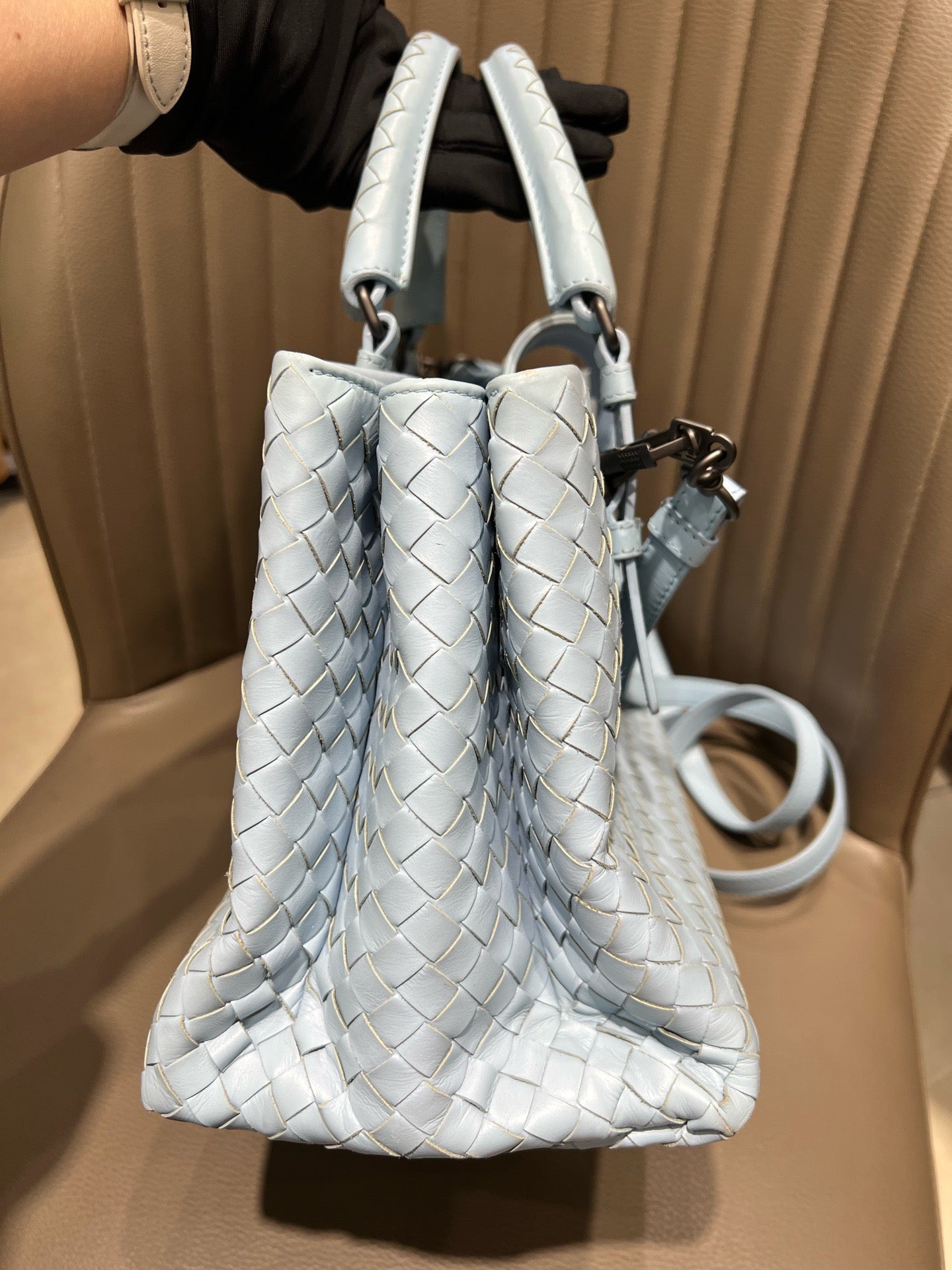 Bottega Veneta - Other - Leather - Blue - (medium)
