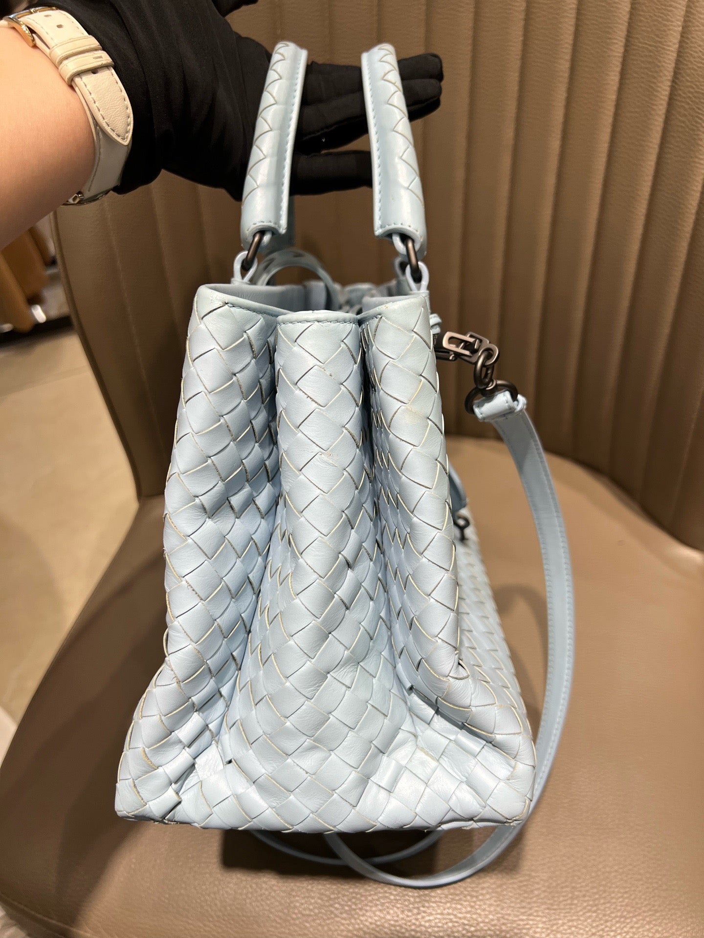 Bottega Veneta - Other - Leather - Blue - (medium)