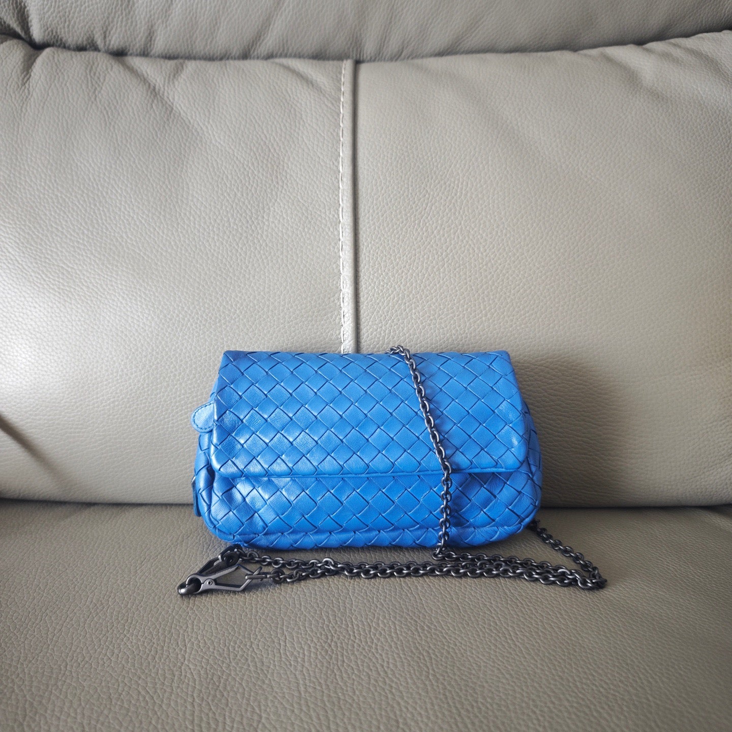 Bottega Veneta - Other - Leather - Blue - (mini)