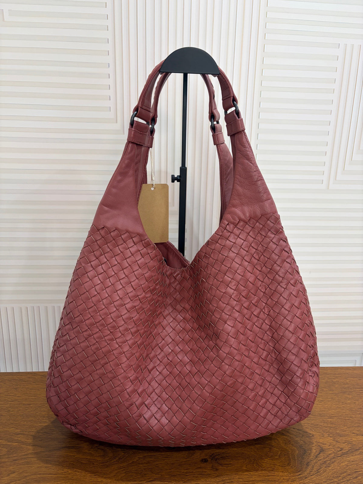 Bottega Veneta - Other - Leather - Burgundy - (large)