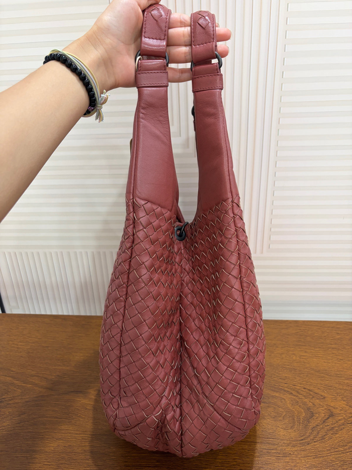 Bottega Veneta - Other - Leather - Burgundy - (large)