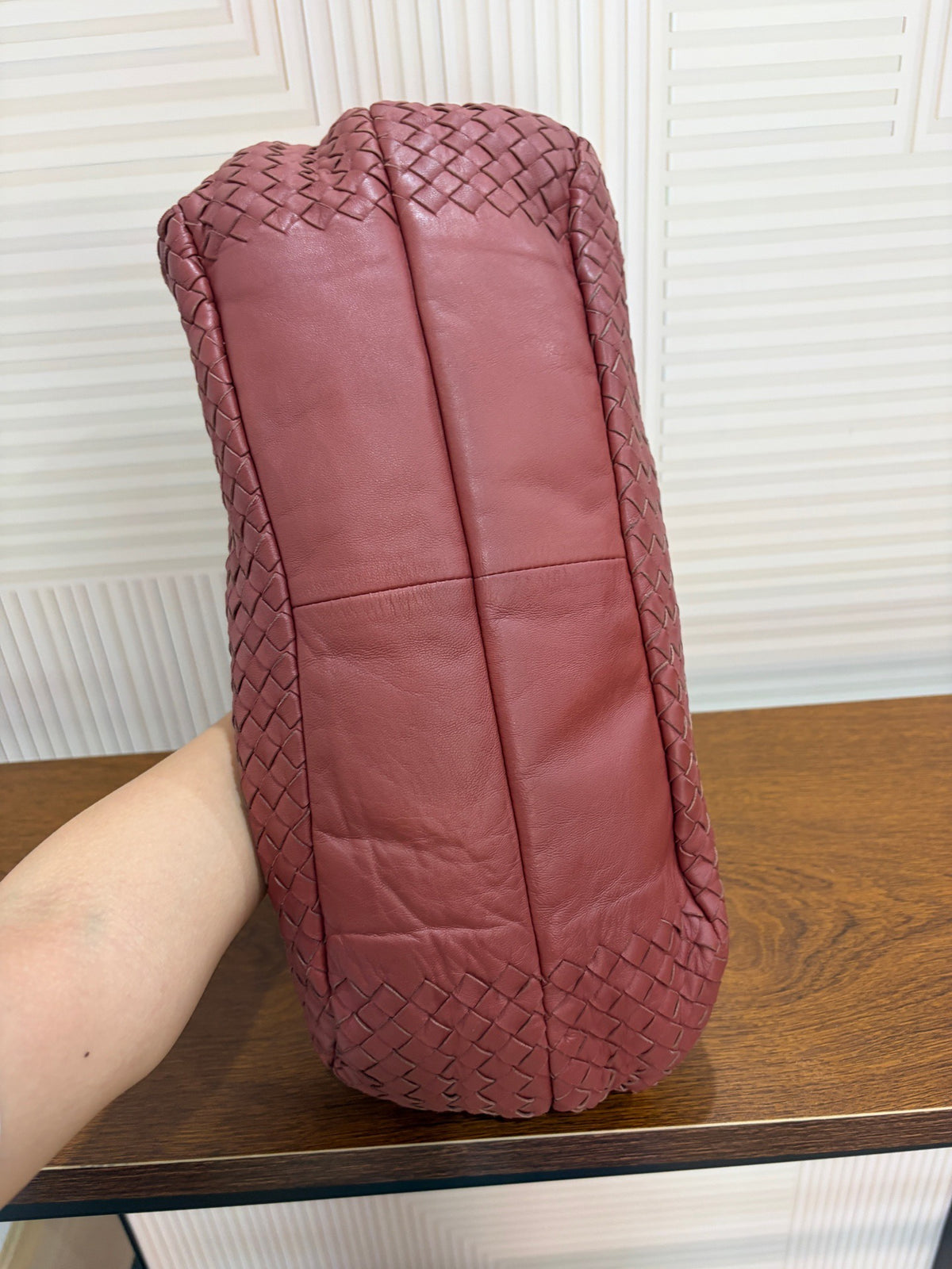 Bottega Veneta - Other - Leather - Burgundy - (large)