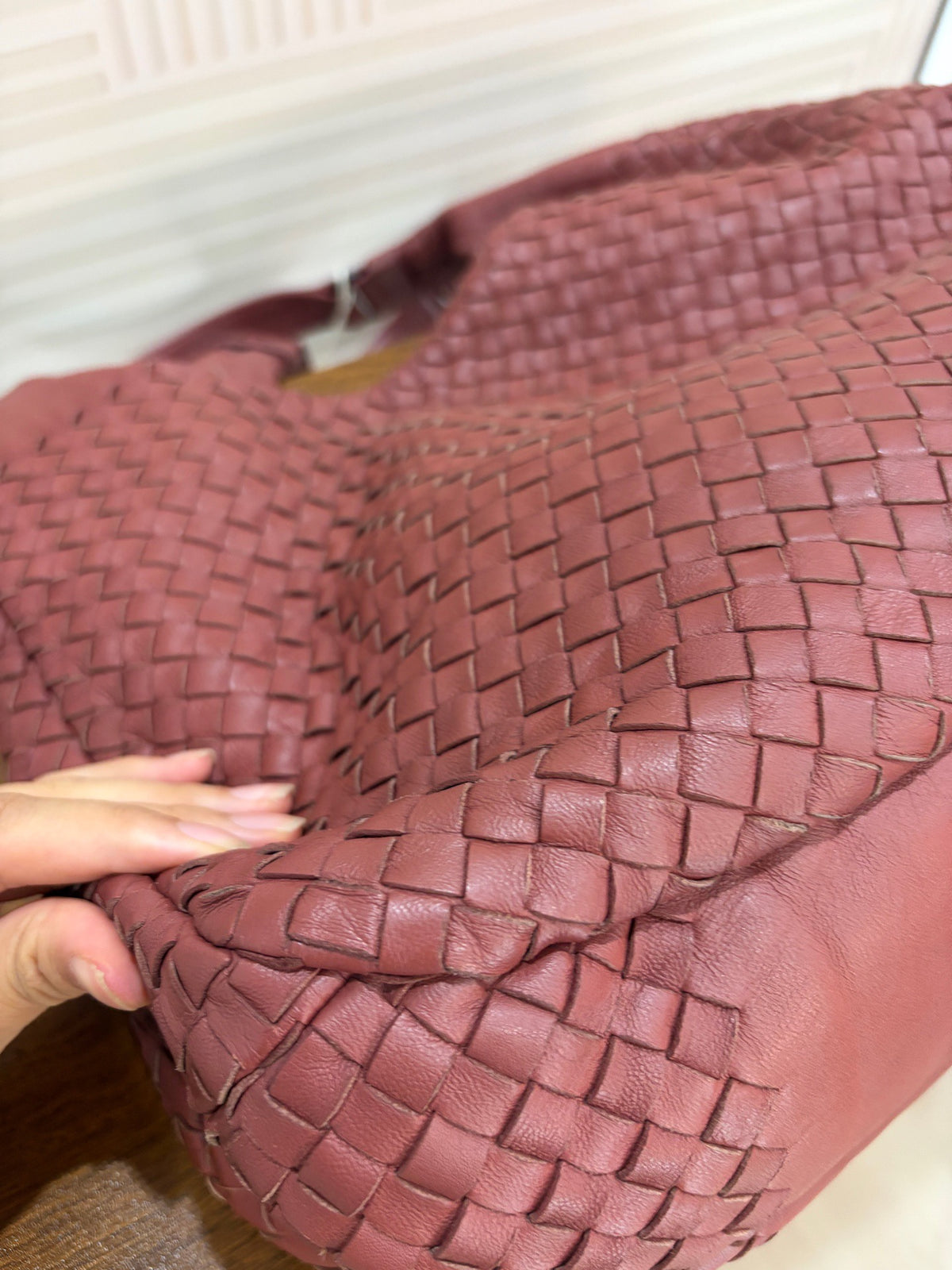 Bottega Veneta - Other - Leather - Burgundy - (large)