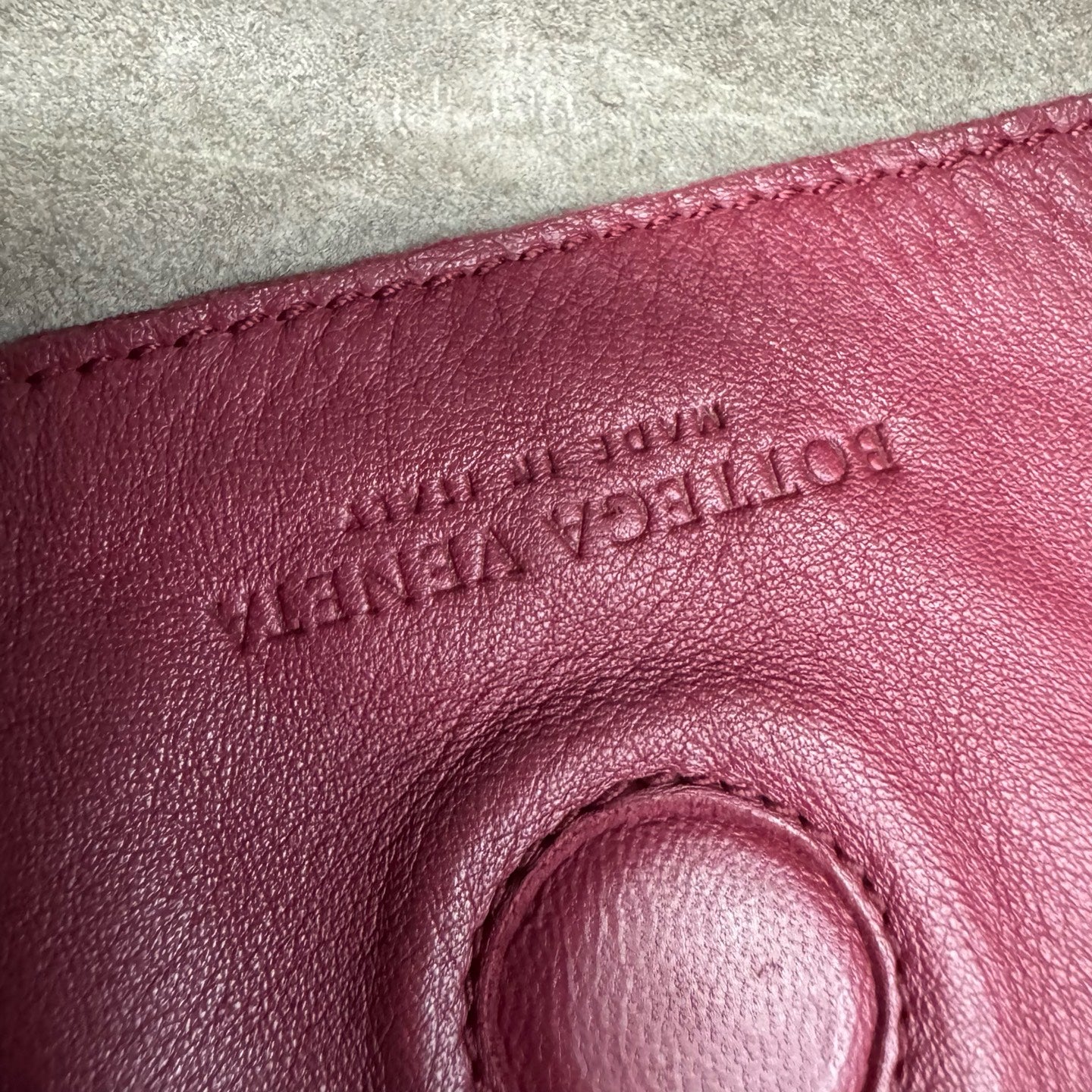 Bottega Veneta - Other - Leather - Burgundy - (large)