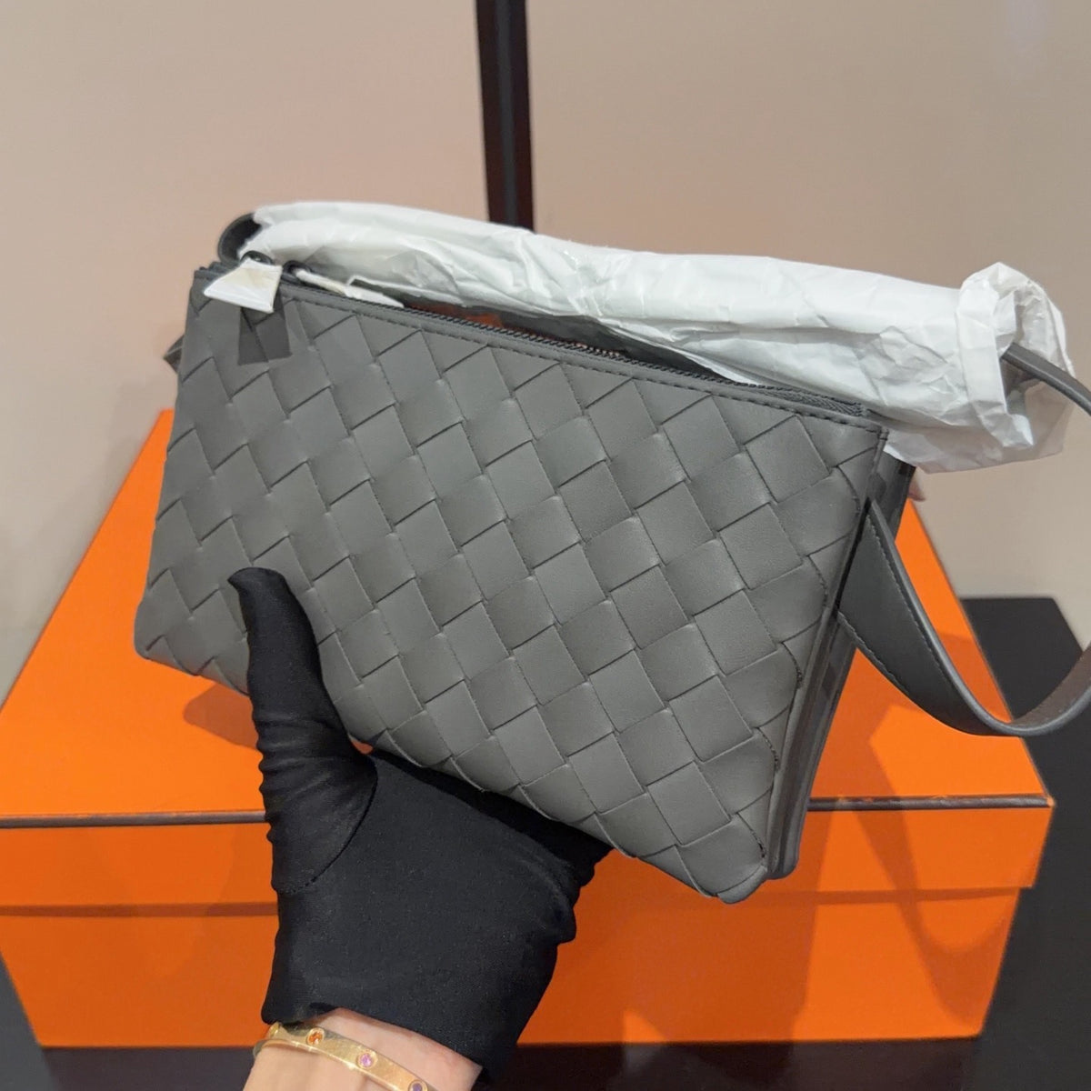 Bottega Veneta - Other - Leather - Grey