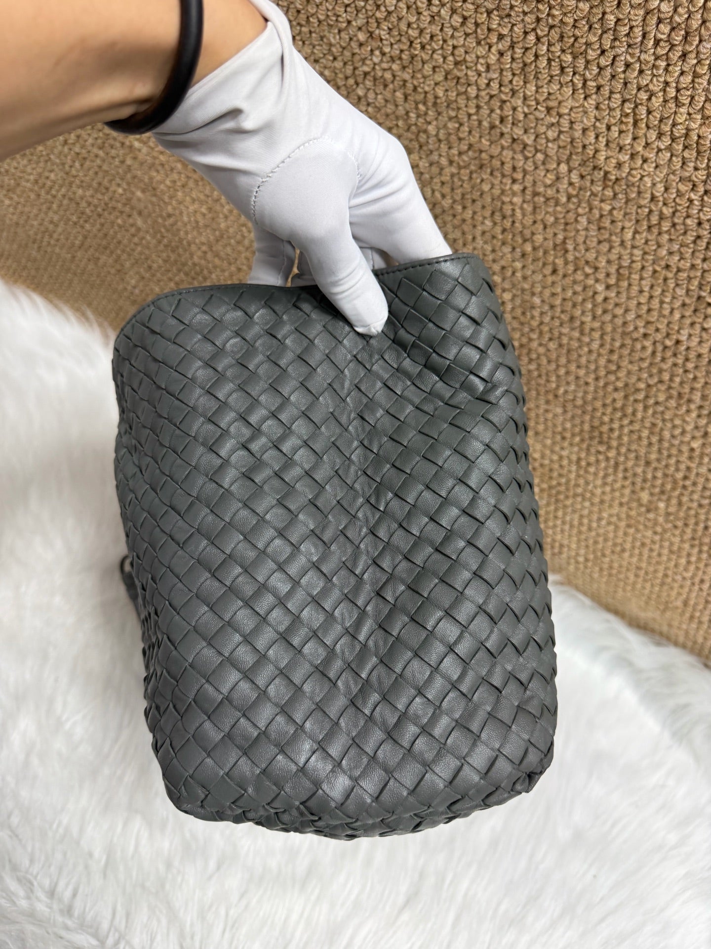 Bottega Veneta - Other - Leather - Grey - (large)