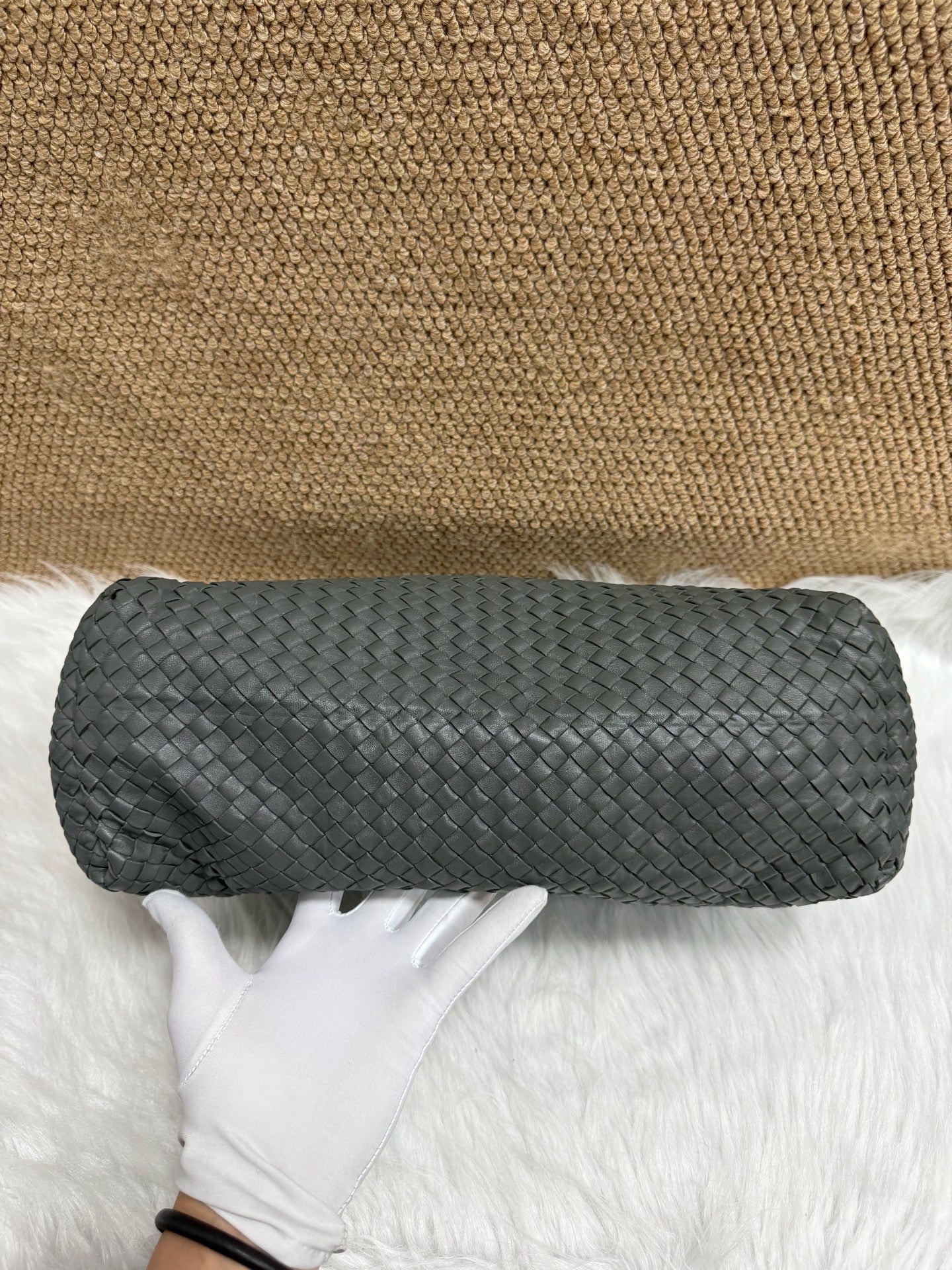 Bottega Veneta - Other - Leather - Grey - (large)