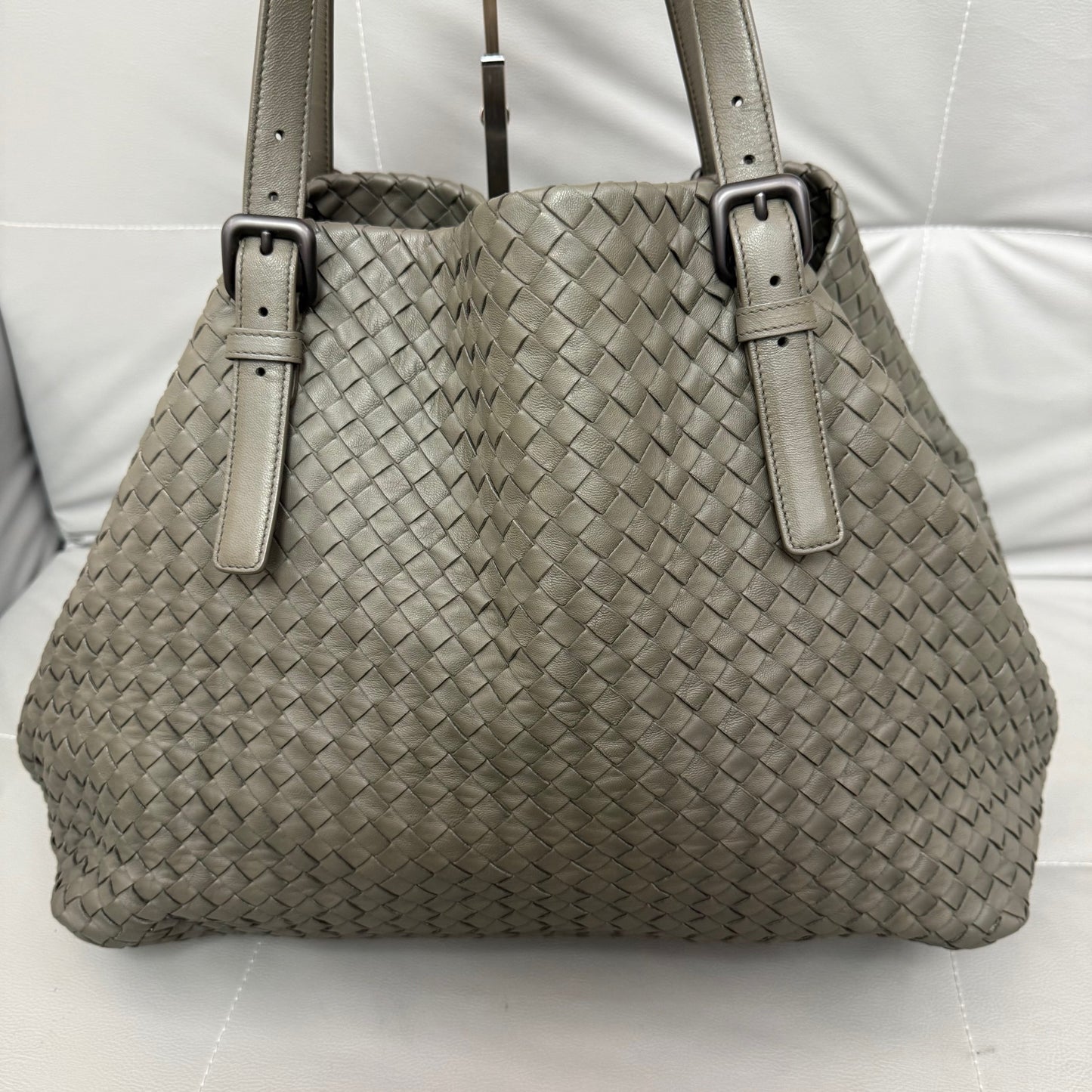 Bottega Veneta - Other - Leather - Grey - (large)