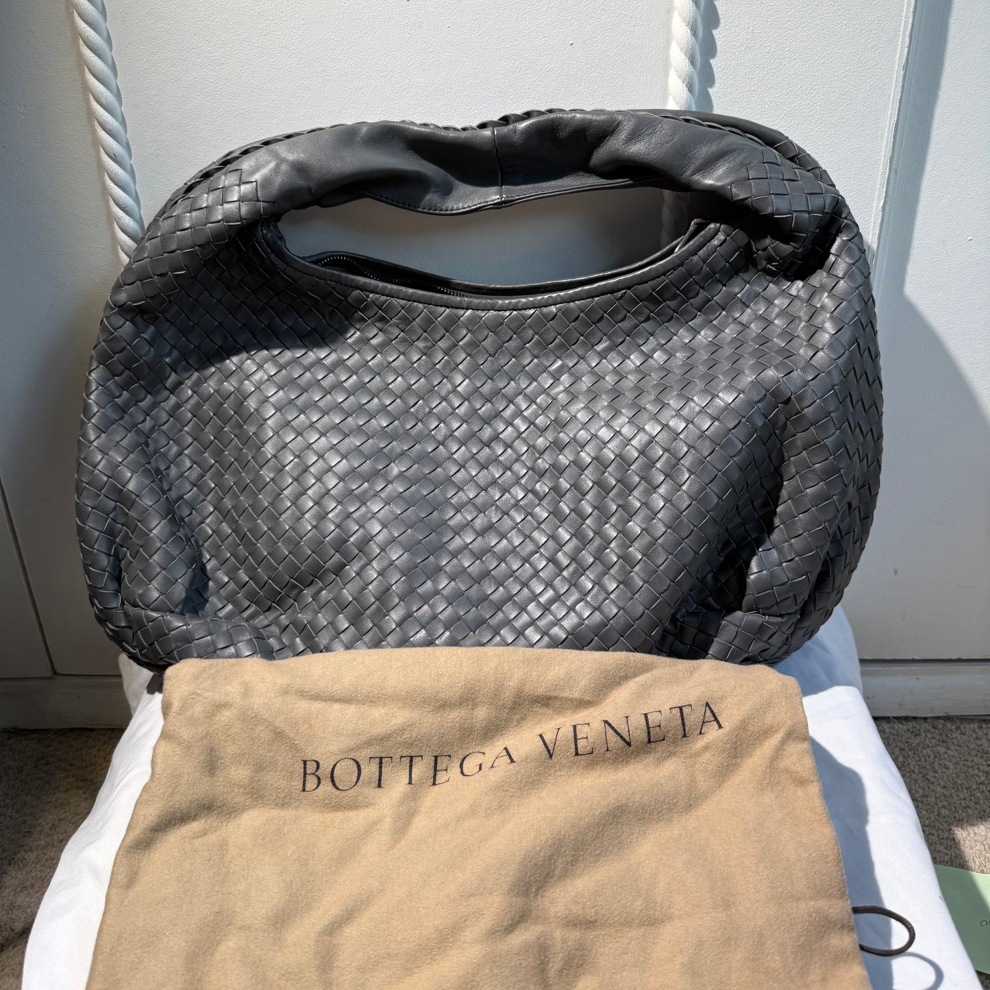 Bottega Veneta - Other - Leather - Grey - (medium)