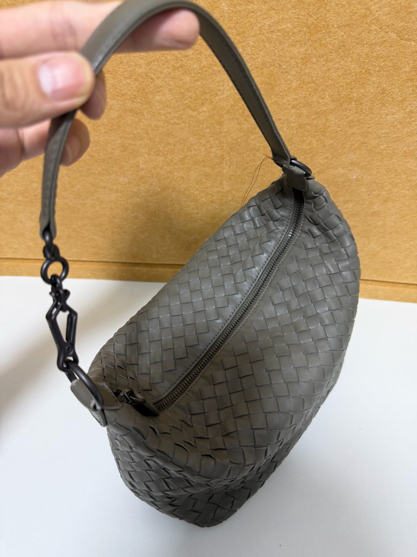 Bottega Veneta - Other - Leather - Grey - (Small)