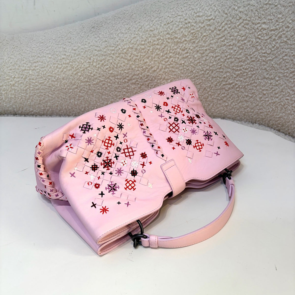 Bottega Veneta - Other - Leather - Pink - (Medium)