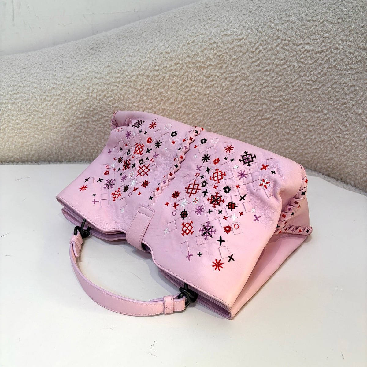 Bottega Veneta - Other - Leather - Pink - (Medium)