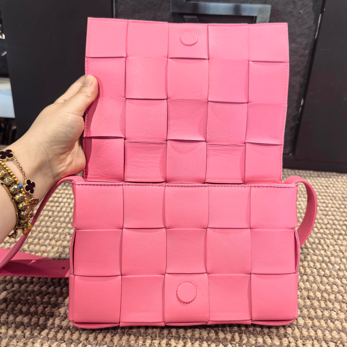 Bottega Veneta - Other - Leather - Pink - (medium)