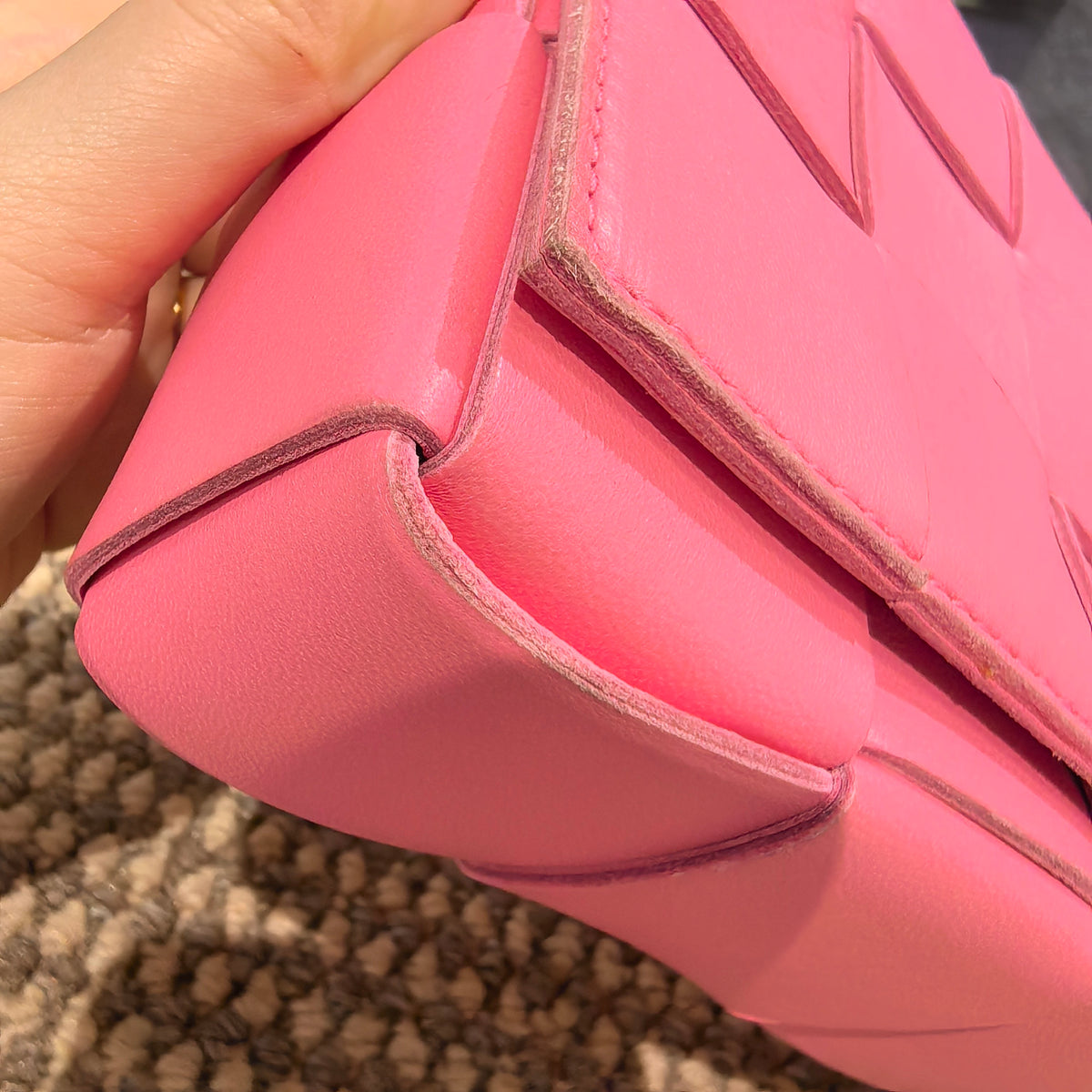Bottega Veneta - Other - Leather - Pink - (medium)