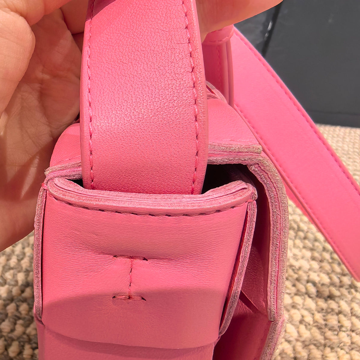 Bottega Veneta - Other - Leather - Pink - (medium)