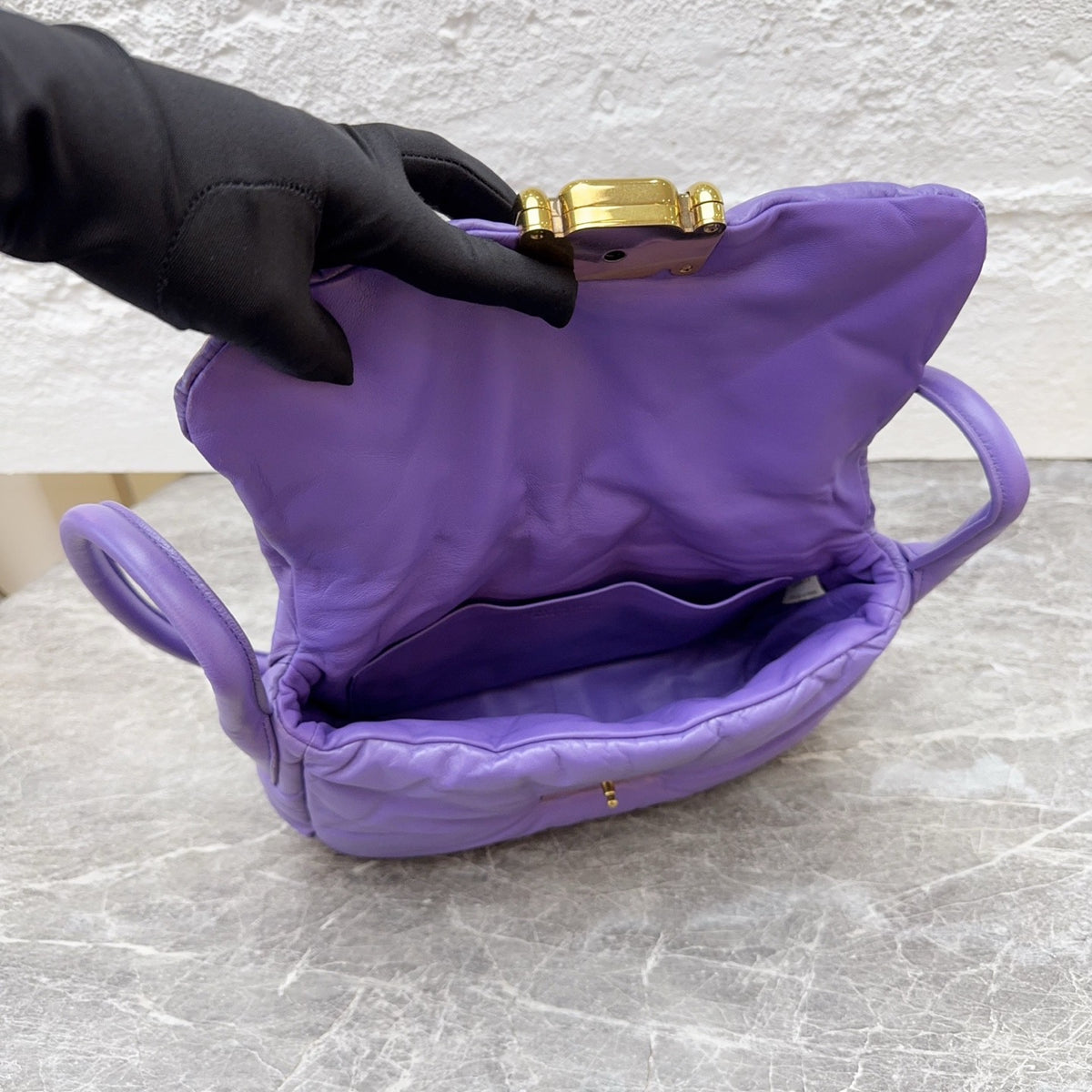 Bottega Veneta - Other - Leather - Purple - (medium)