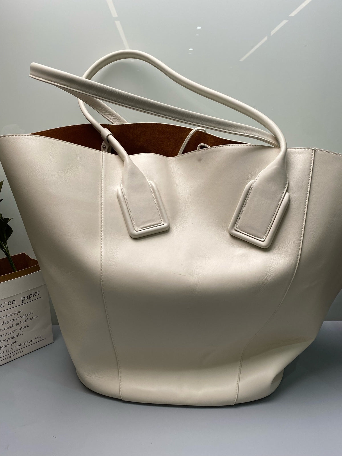 Bottega Veneta - Other - Leather - White - (large)