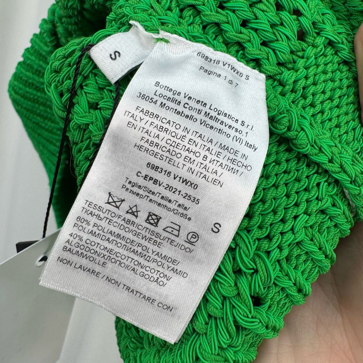 Bottega Veneta - Other - Polyamide - Green - (S)