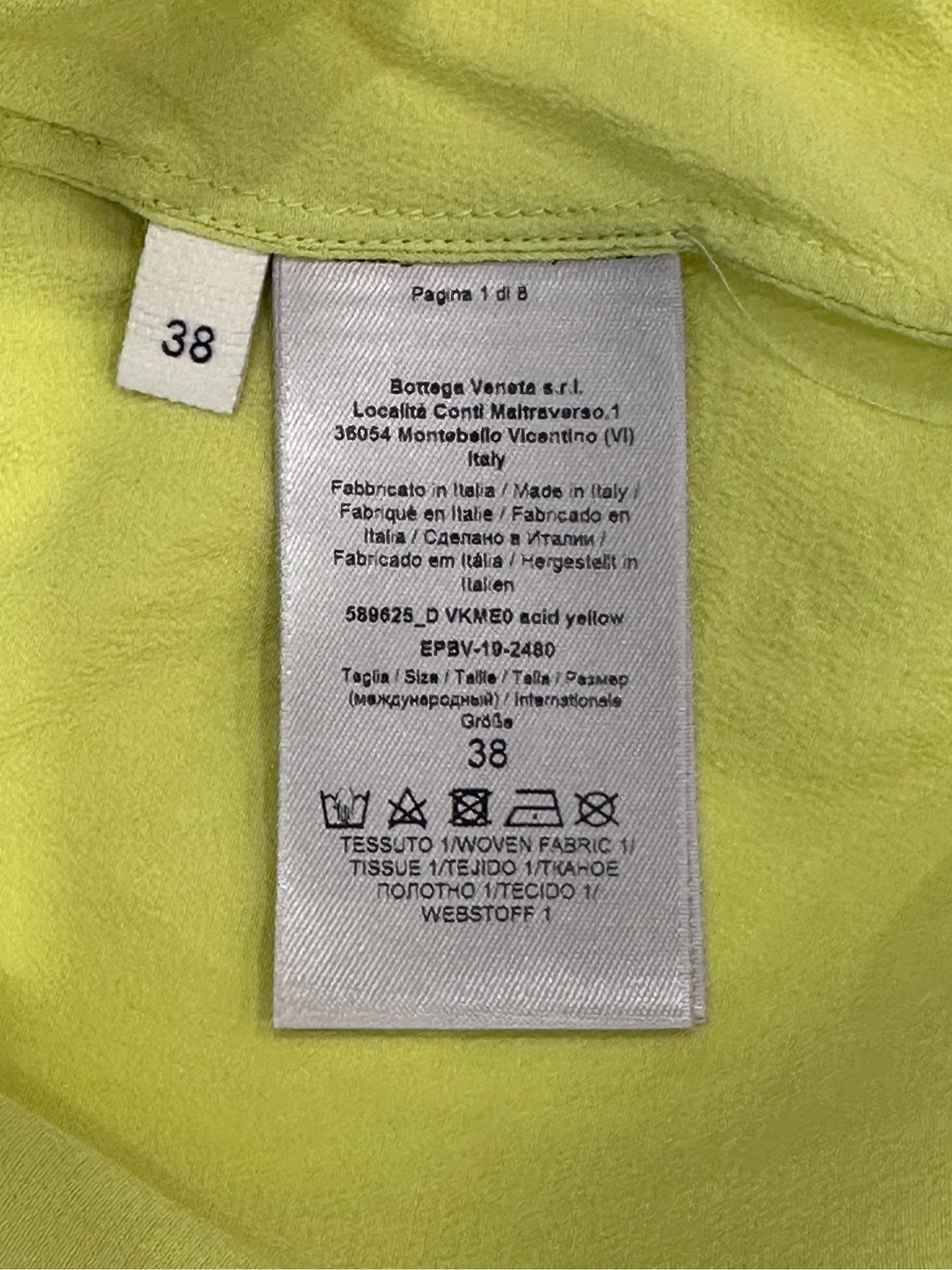Bottega Veneta - Other - Silk - Green - (38)