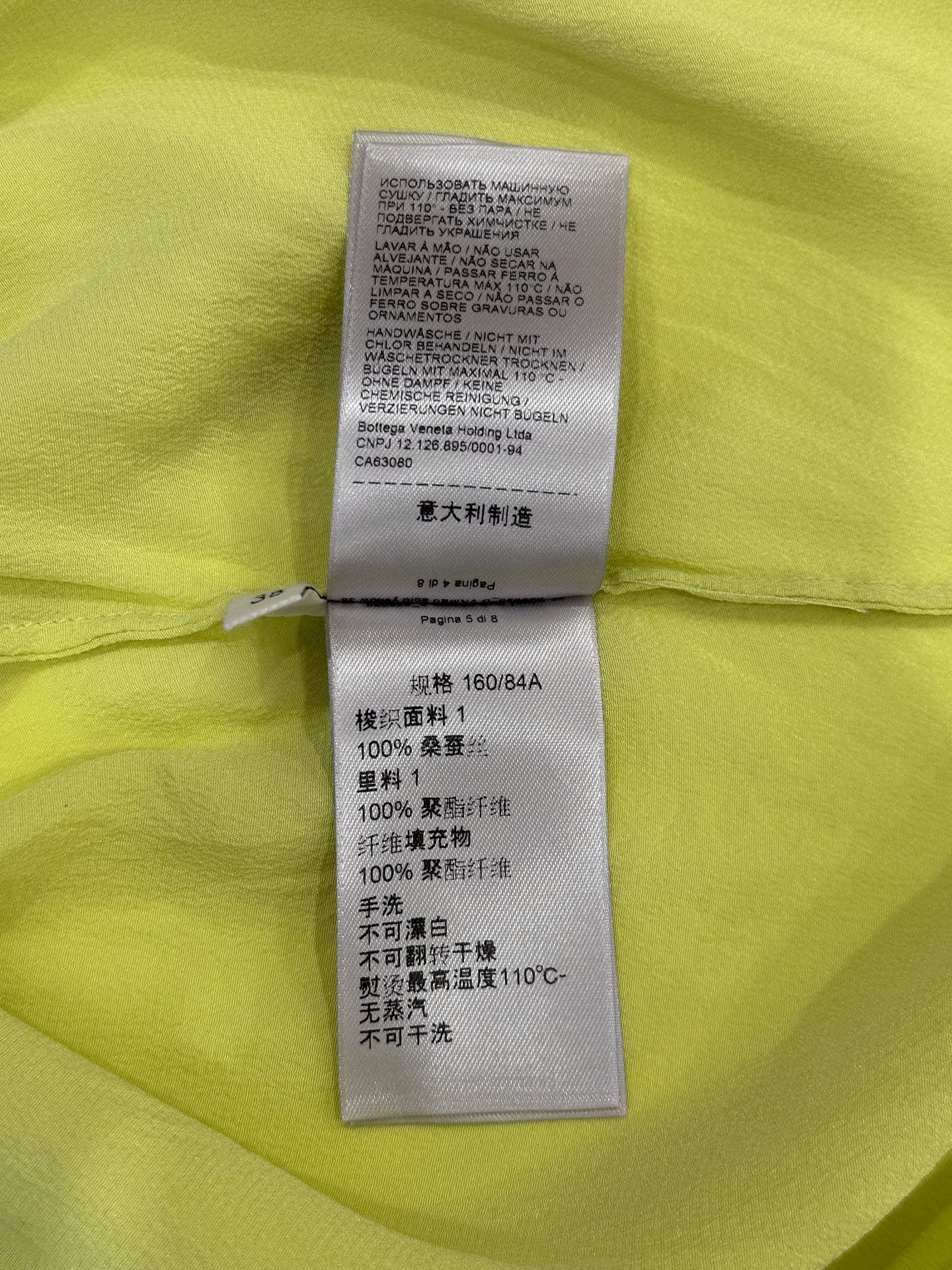 Bottega Veneta - Other - Silk - Green - (38)