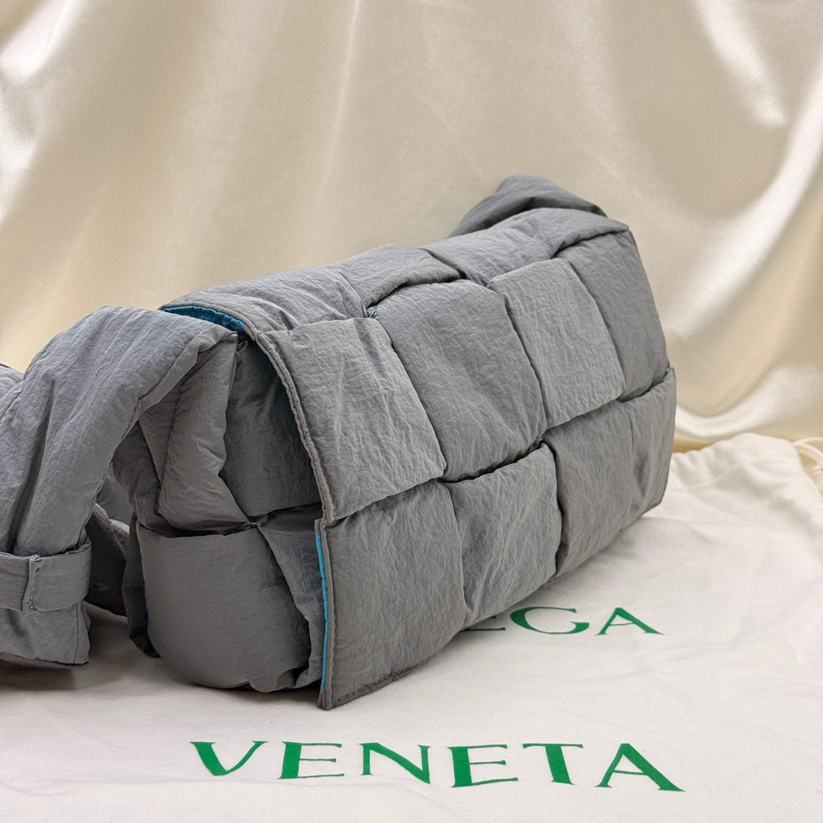 Bottega Veneta - Padded Cassette - Cloth - Grey