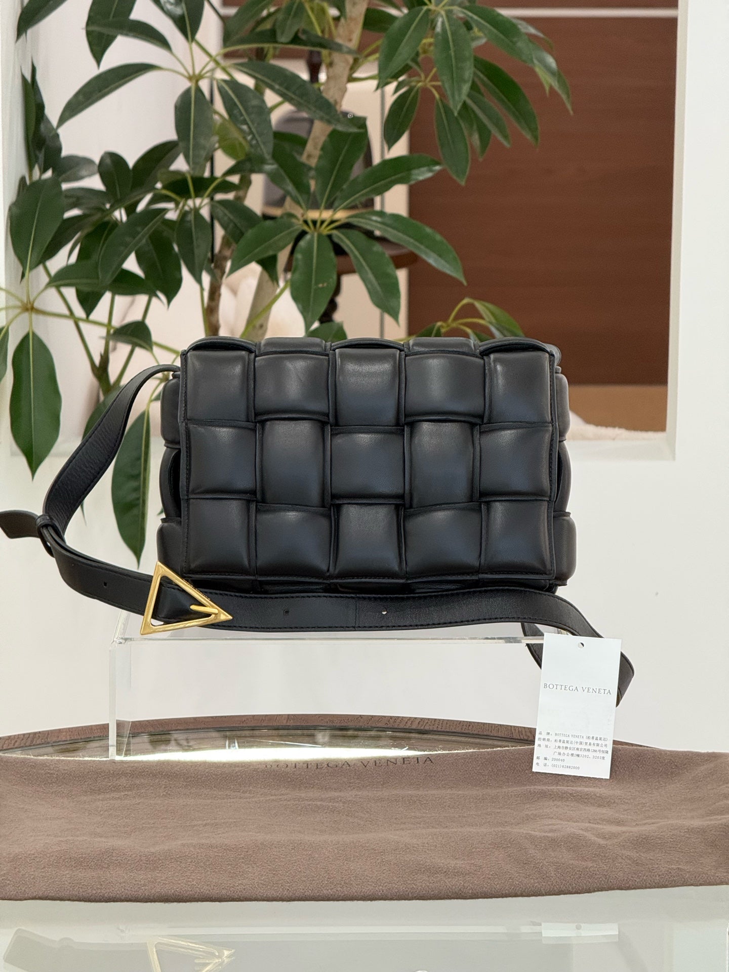 Bottega Veneta - Padded Cassette - Leather - Black - (medium)