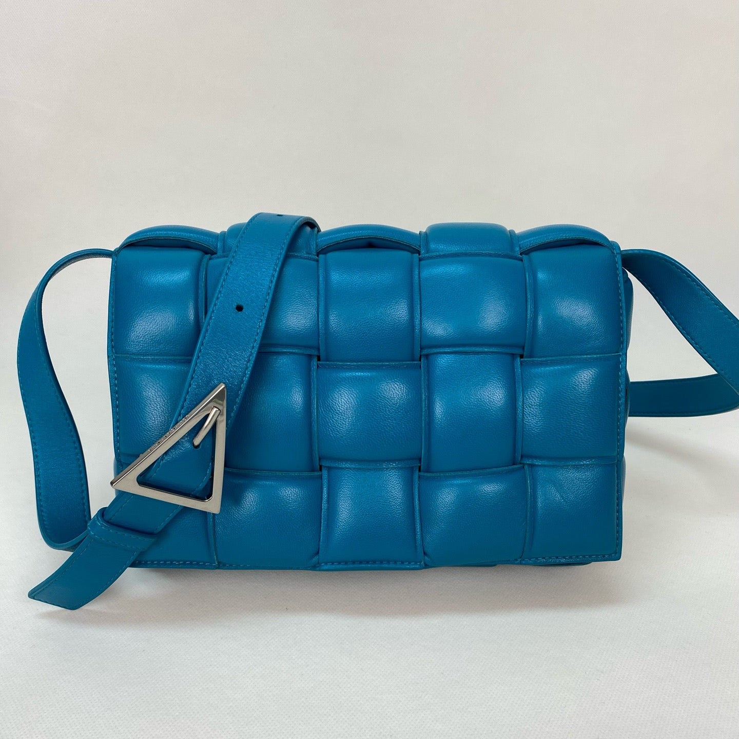 Bottega Veneta - Padded Cassette - Leather - Blue - (small)